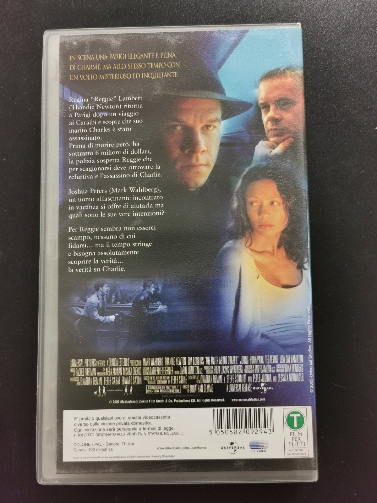 The Truth About Charlie (VHS)