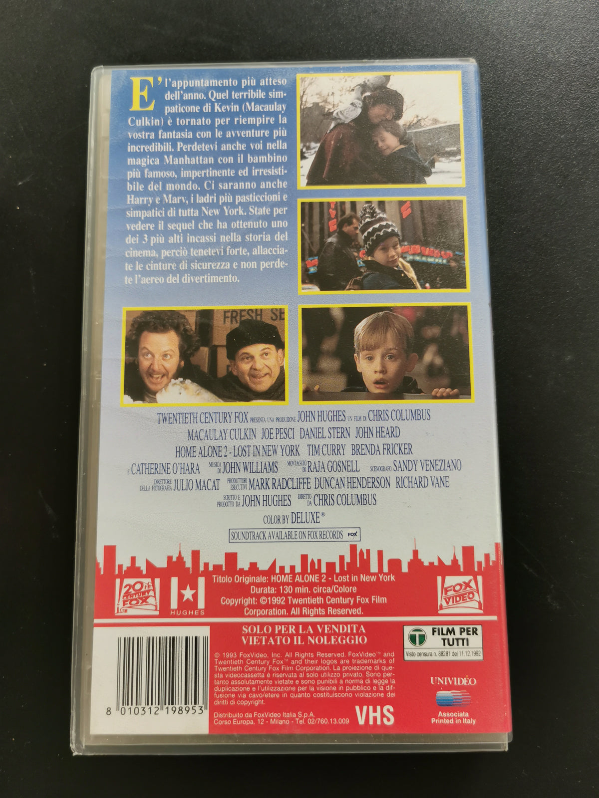 Mamma, ho riperso l’aereo: Mi sono smarrito a New York (VHS)