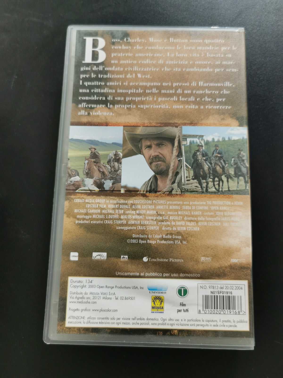 Open Range - Terra di Confine (VHS)