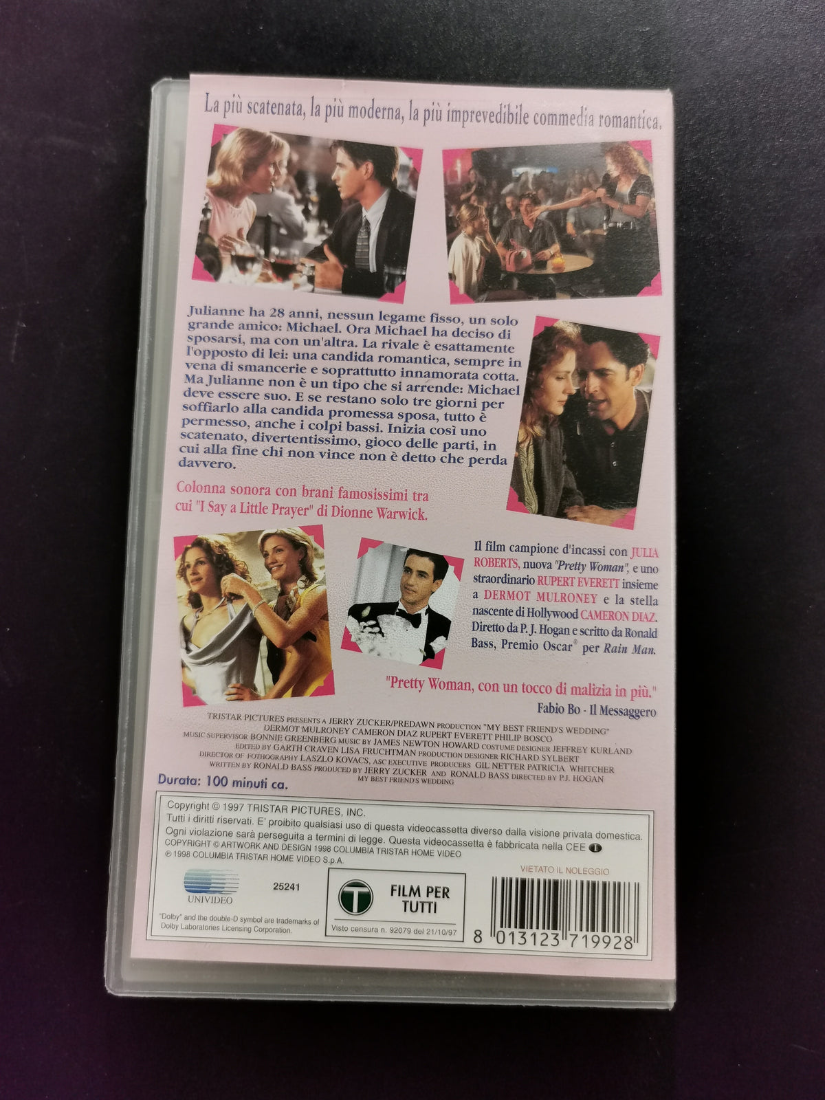 Il matrimonio del mio migliore amico (VHS)
