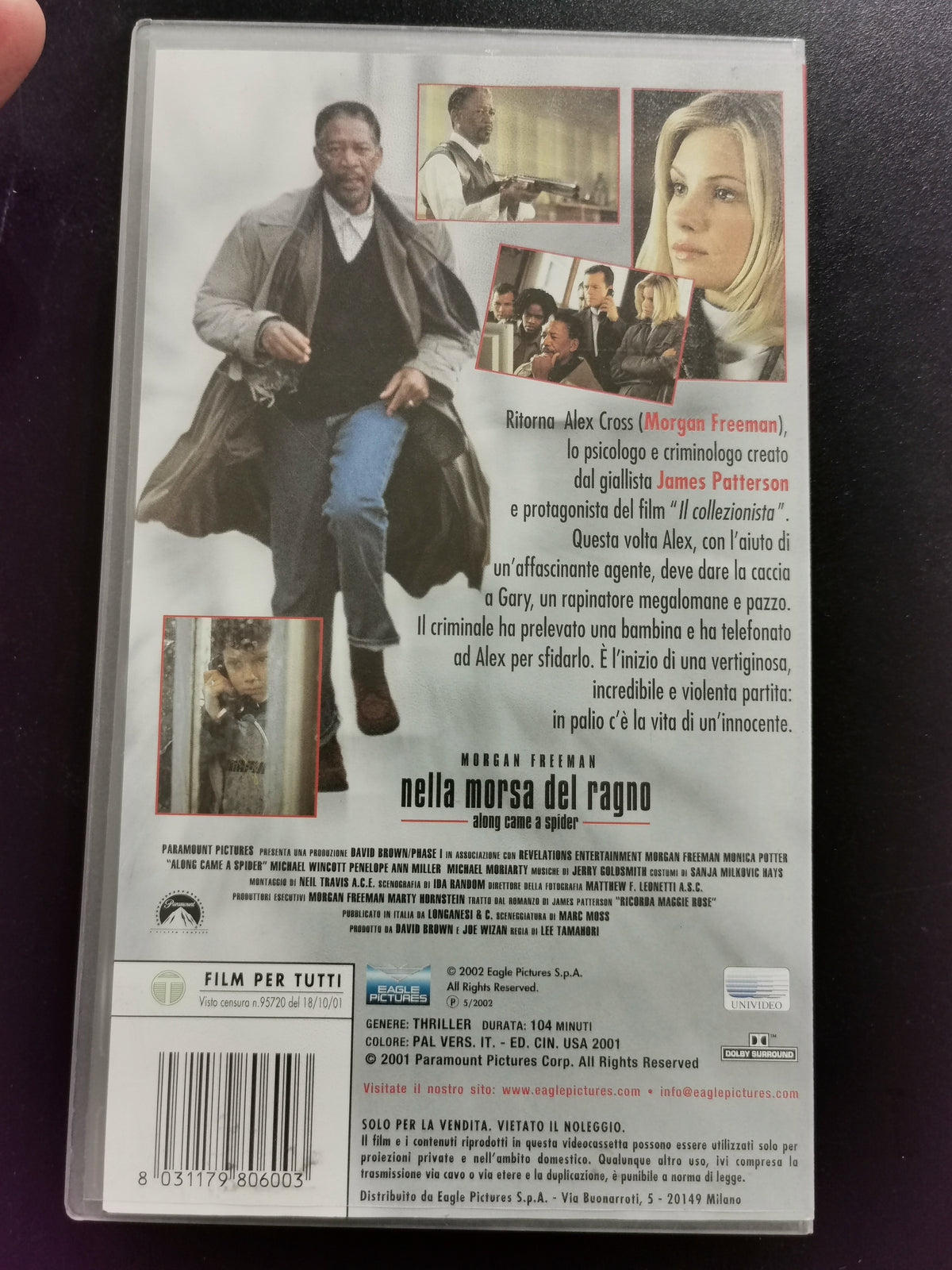 Nella morsa del ragno (VHS)