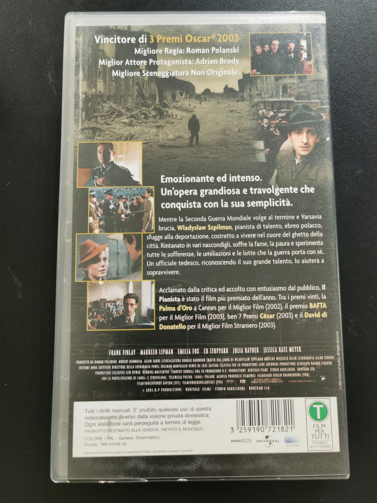 Il Pianista (VHS)