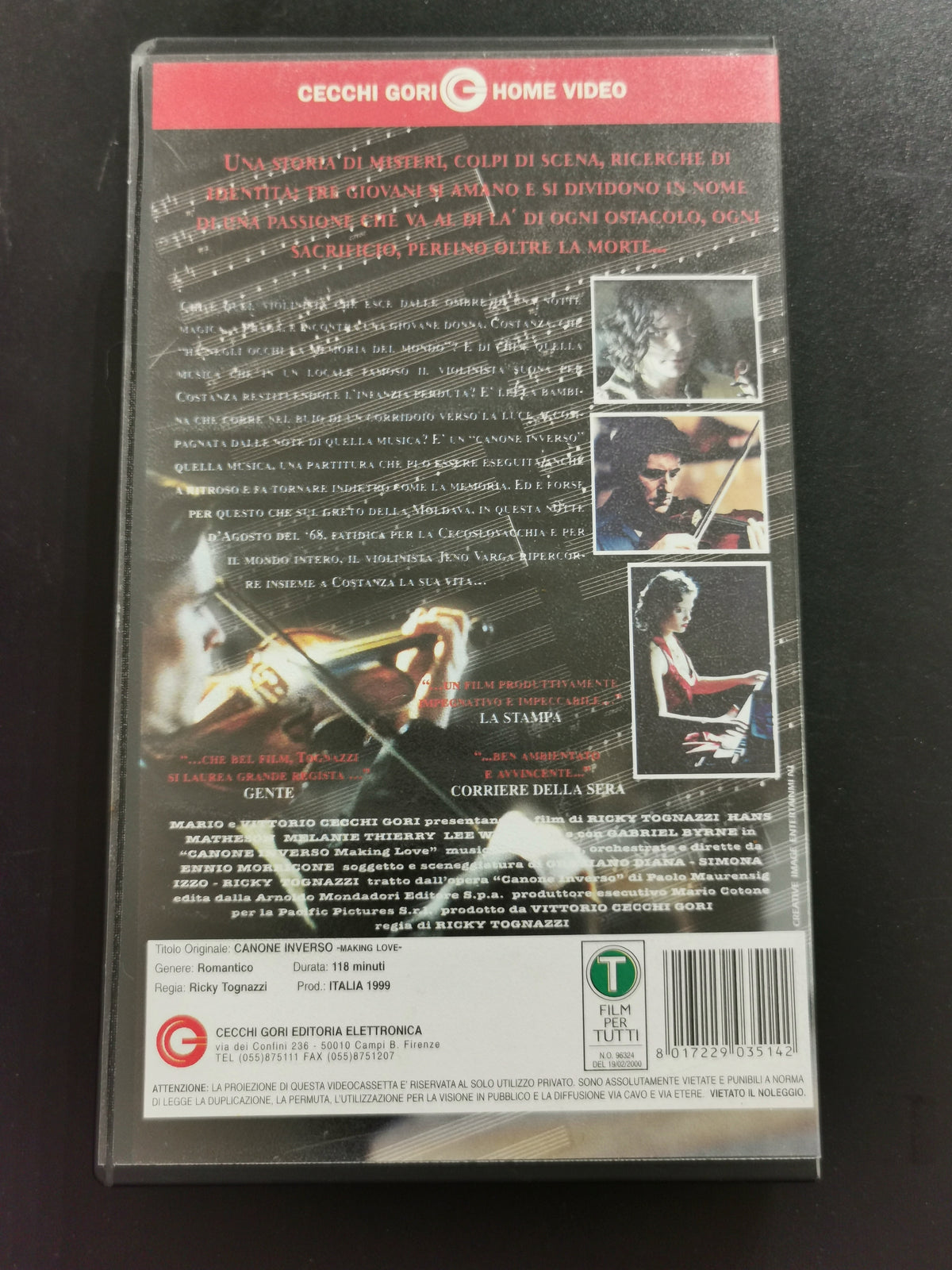 Canone Inverso - Making Love (VHS)