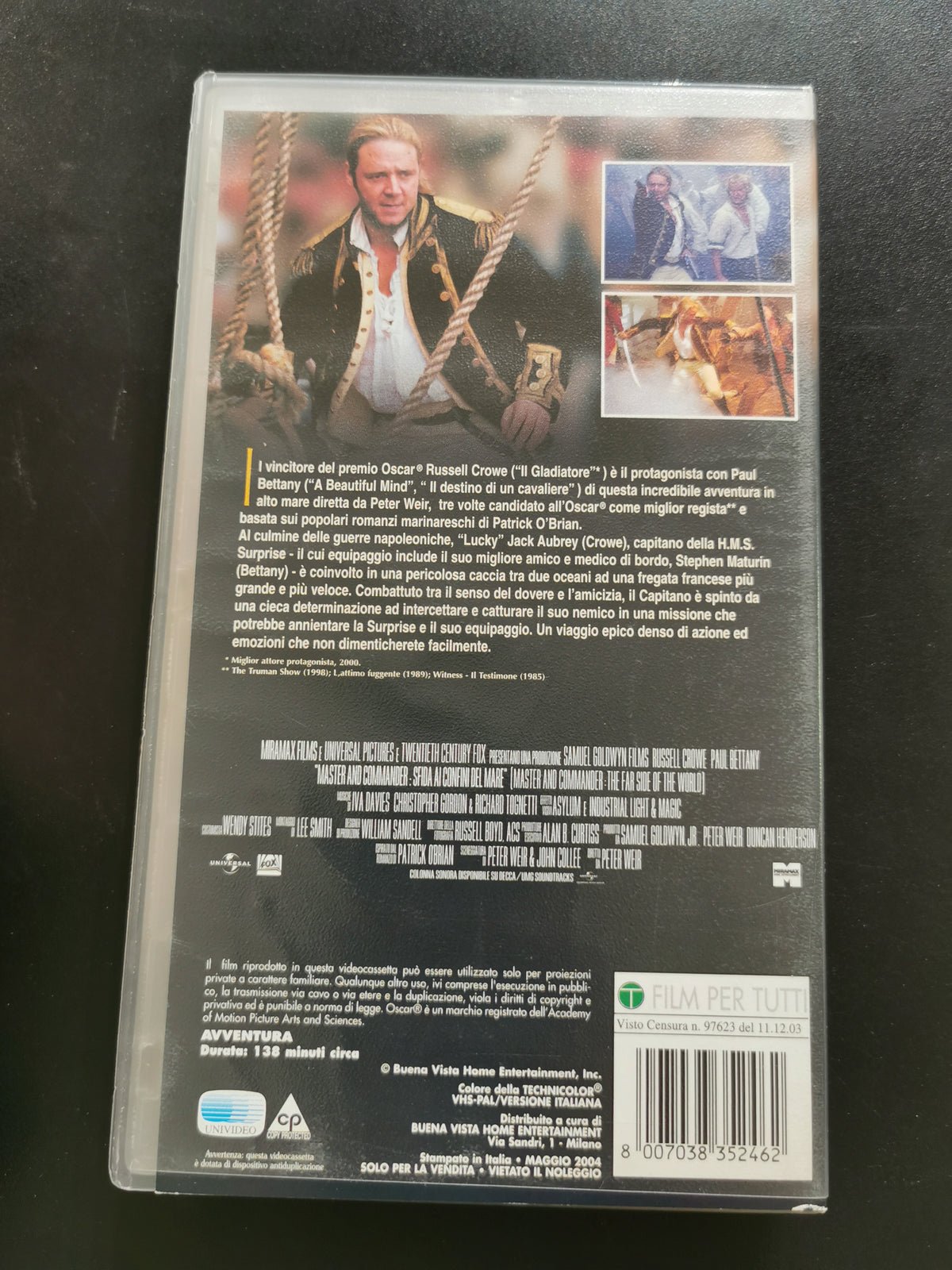 Master and Commander: Sfida ai confini del mare (VHS)