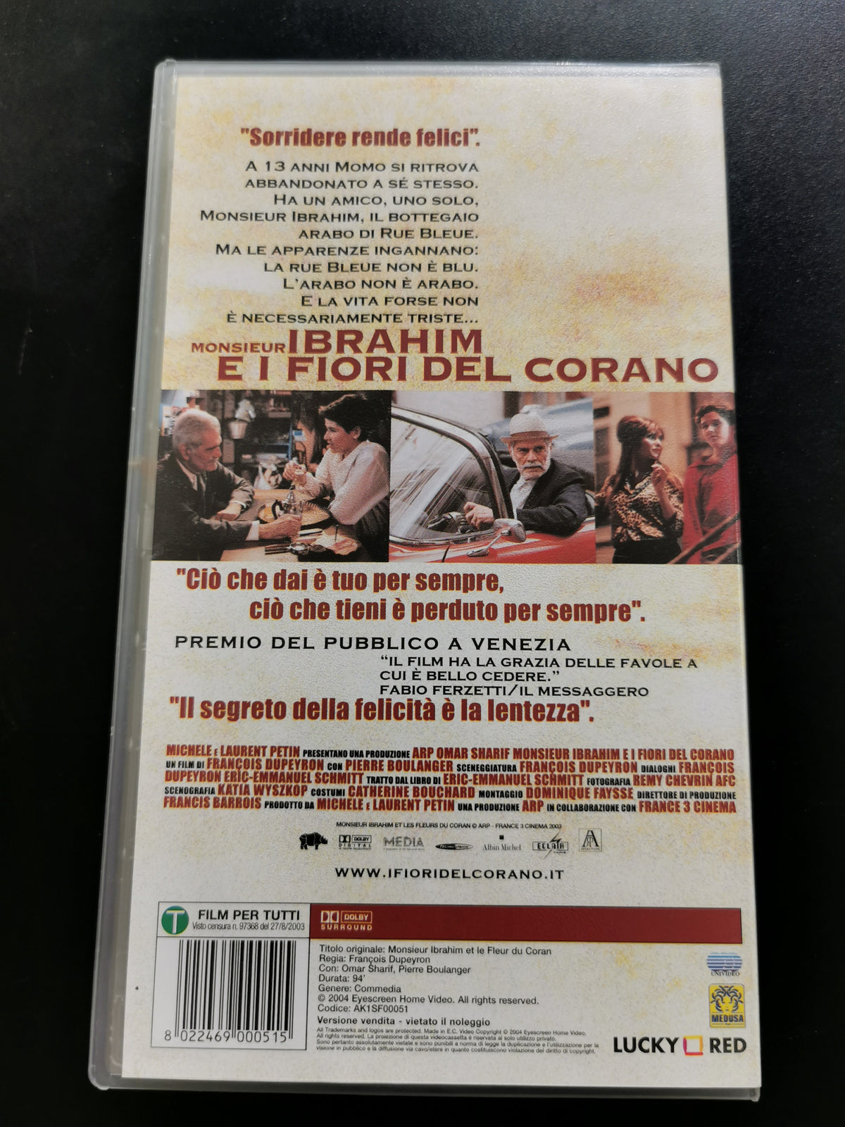 Monsieur Ibrahim e i fiori del Corano (VHS)