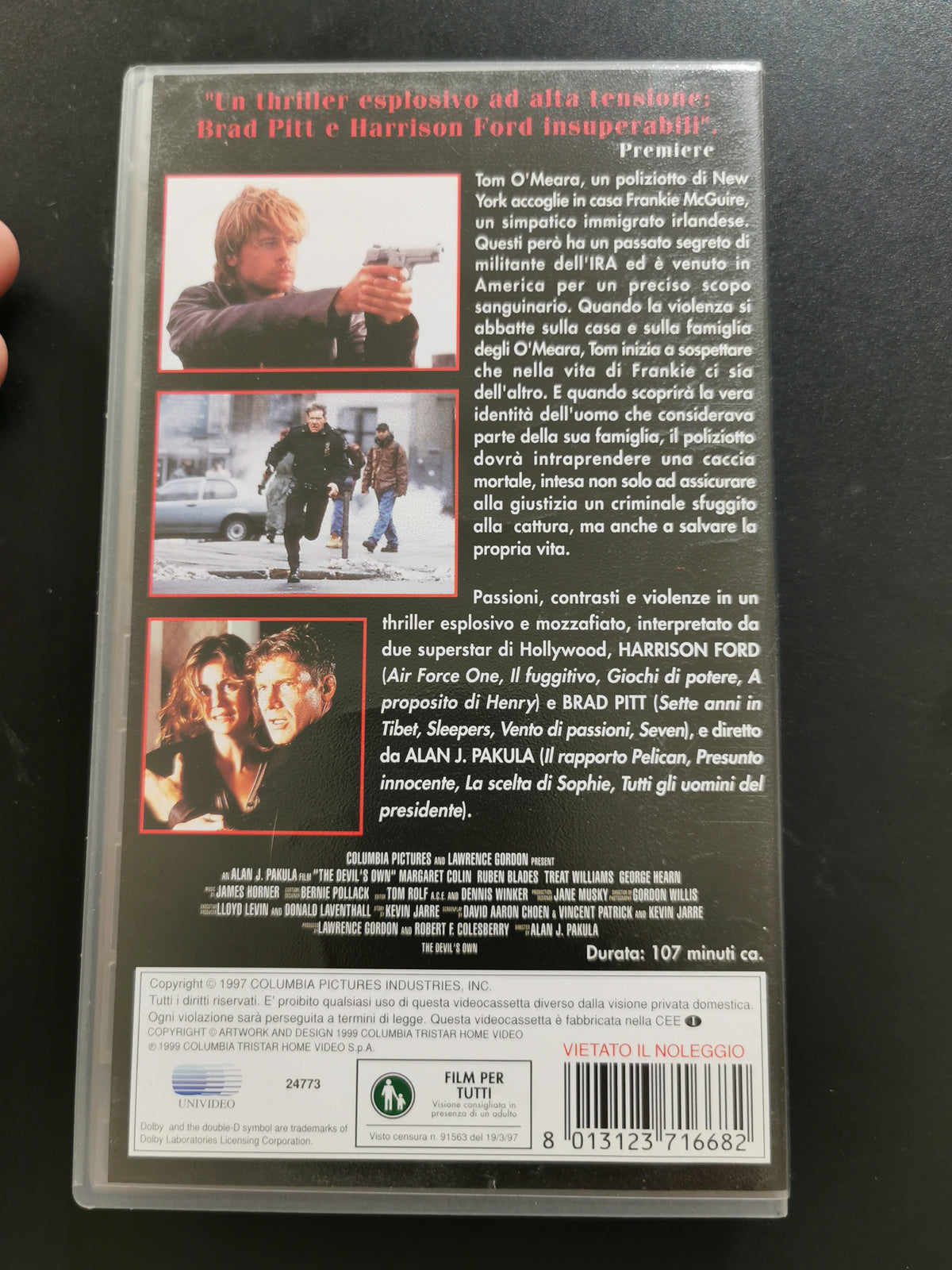 L’ombra del diavolo (VHS)