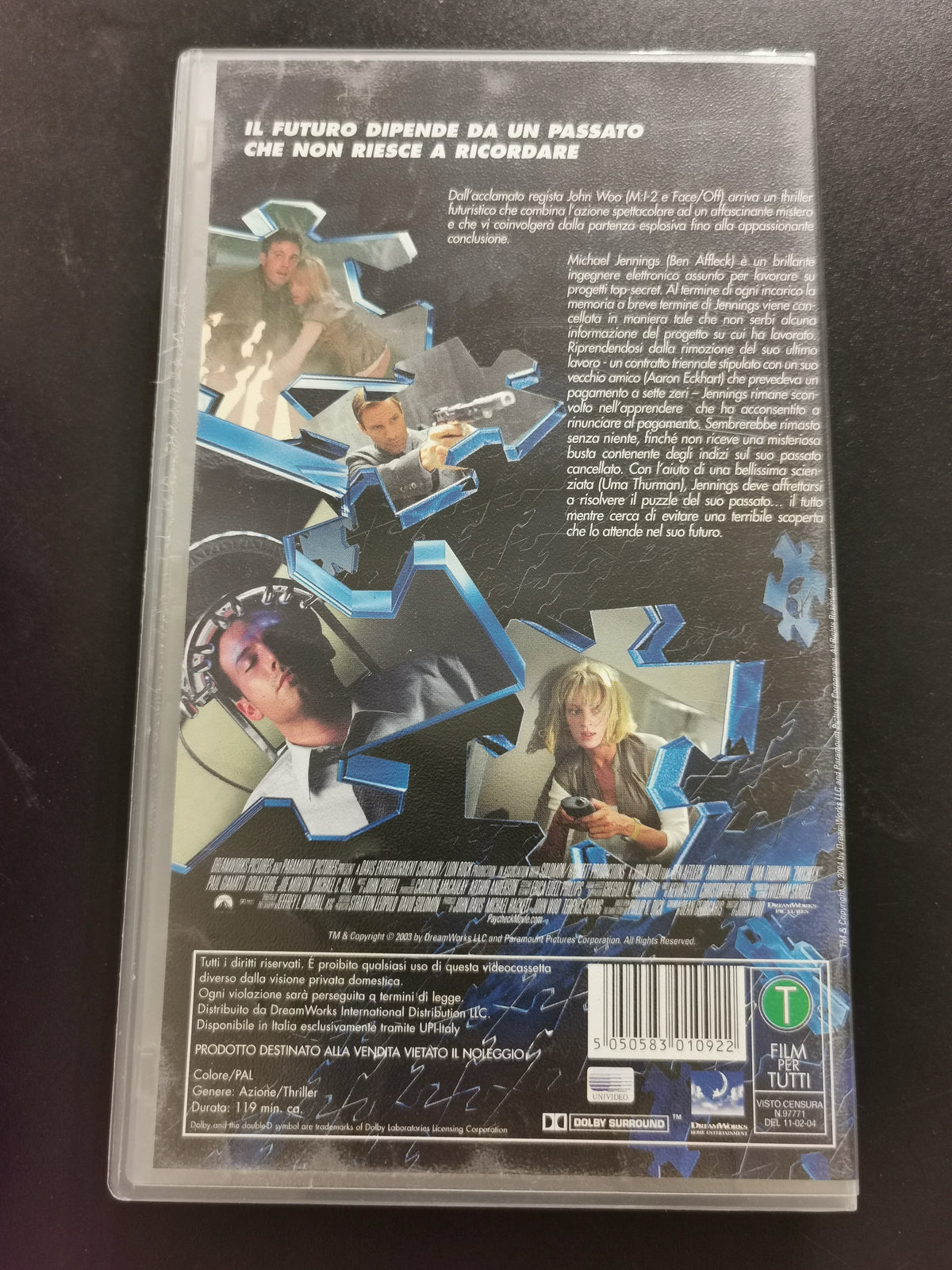 Paycheck (VHS)