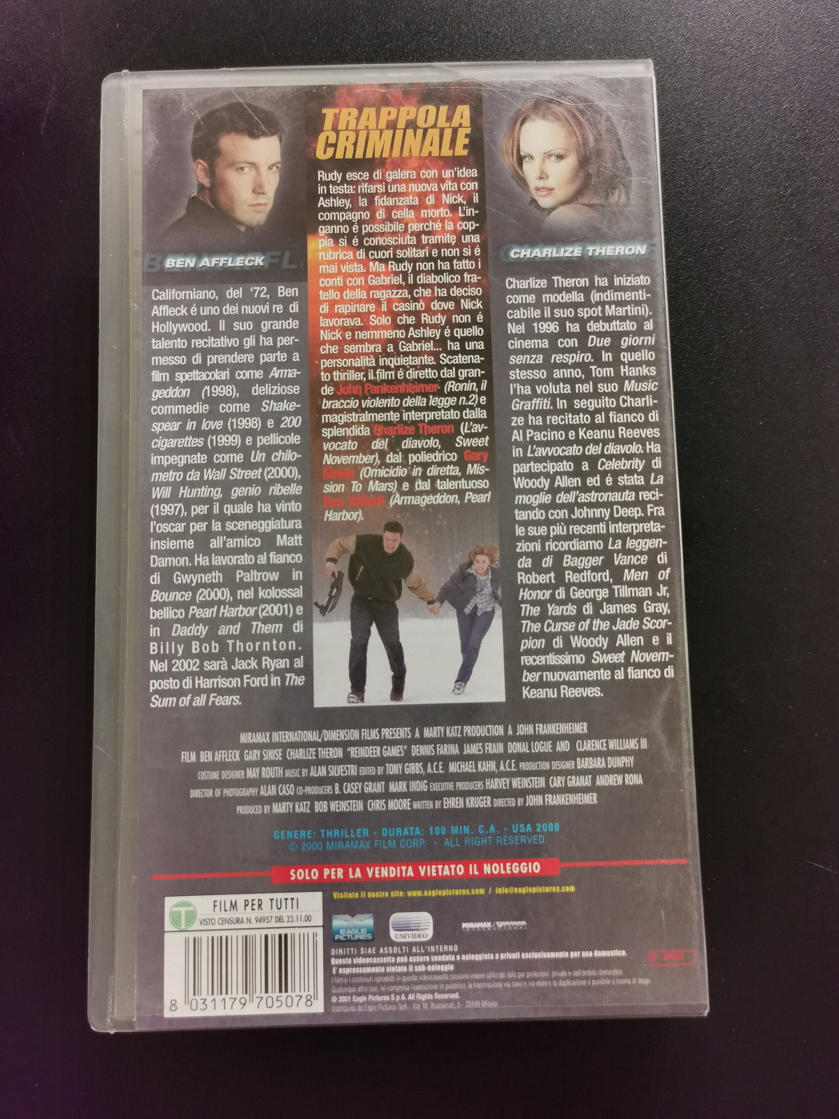 Trappola Criminale (VHS)