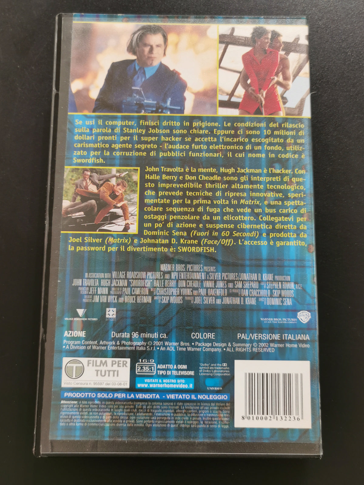 Codice: Swordfish (VHS)