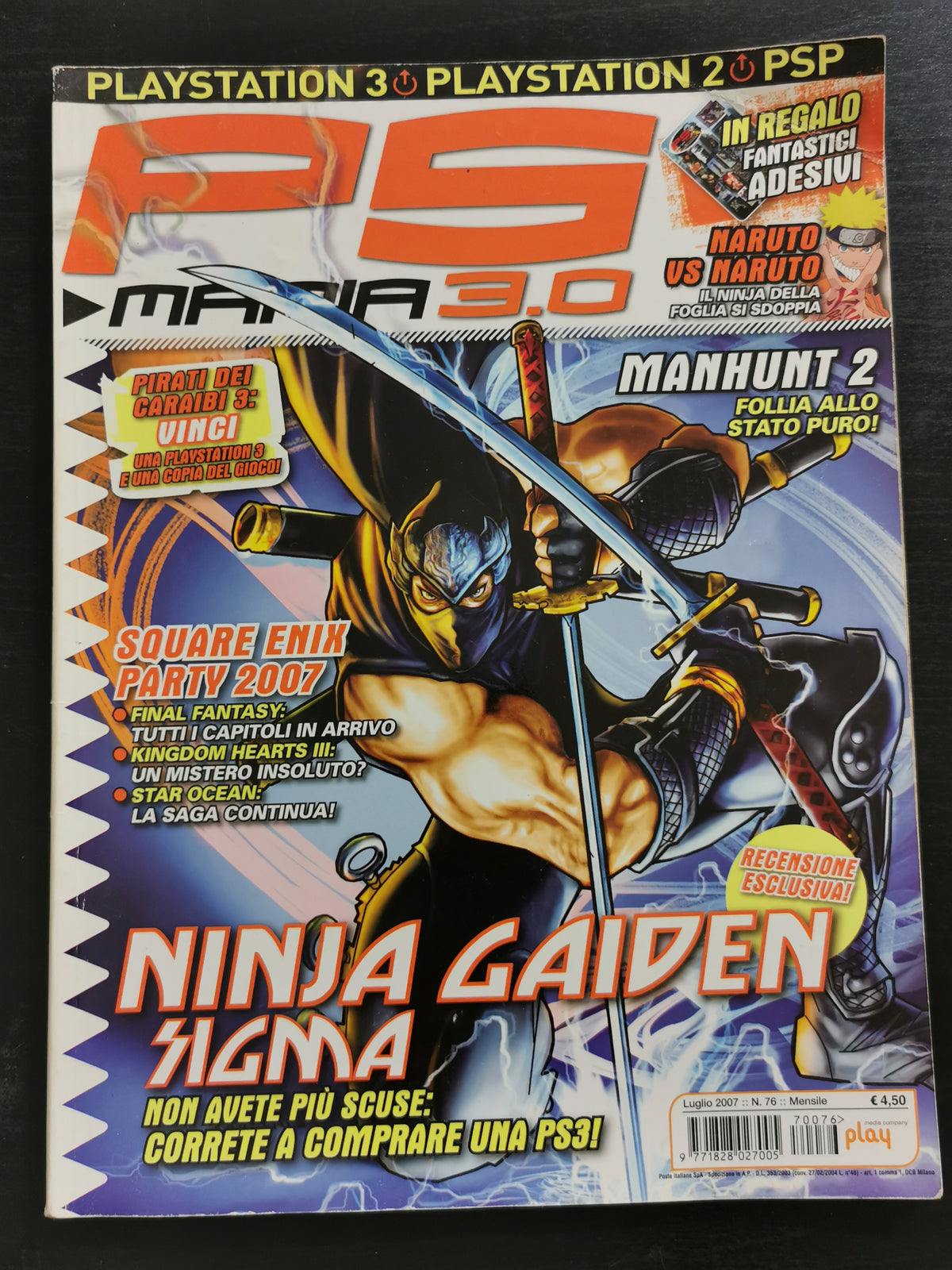 PS Mania 3.0 - N. 76 - Luglio 2007