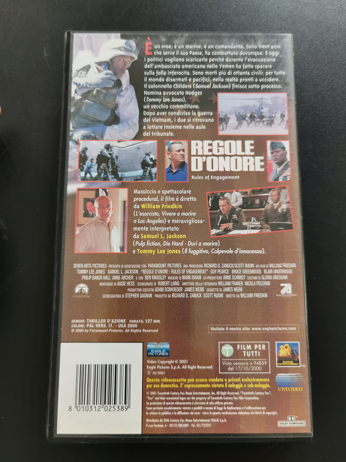 Regole d’Onore (VHS)