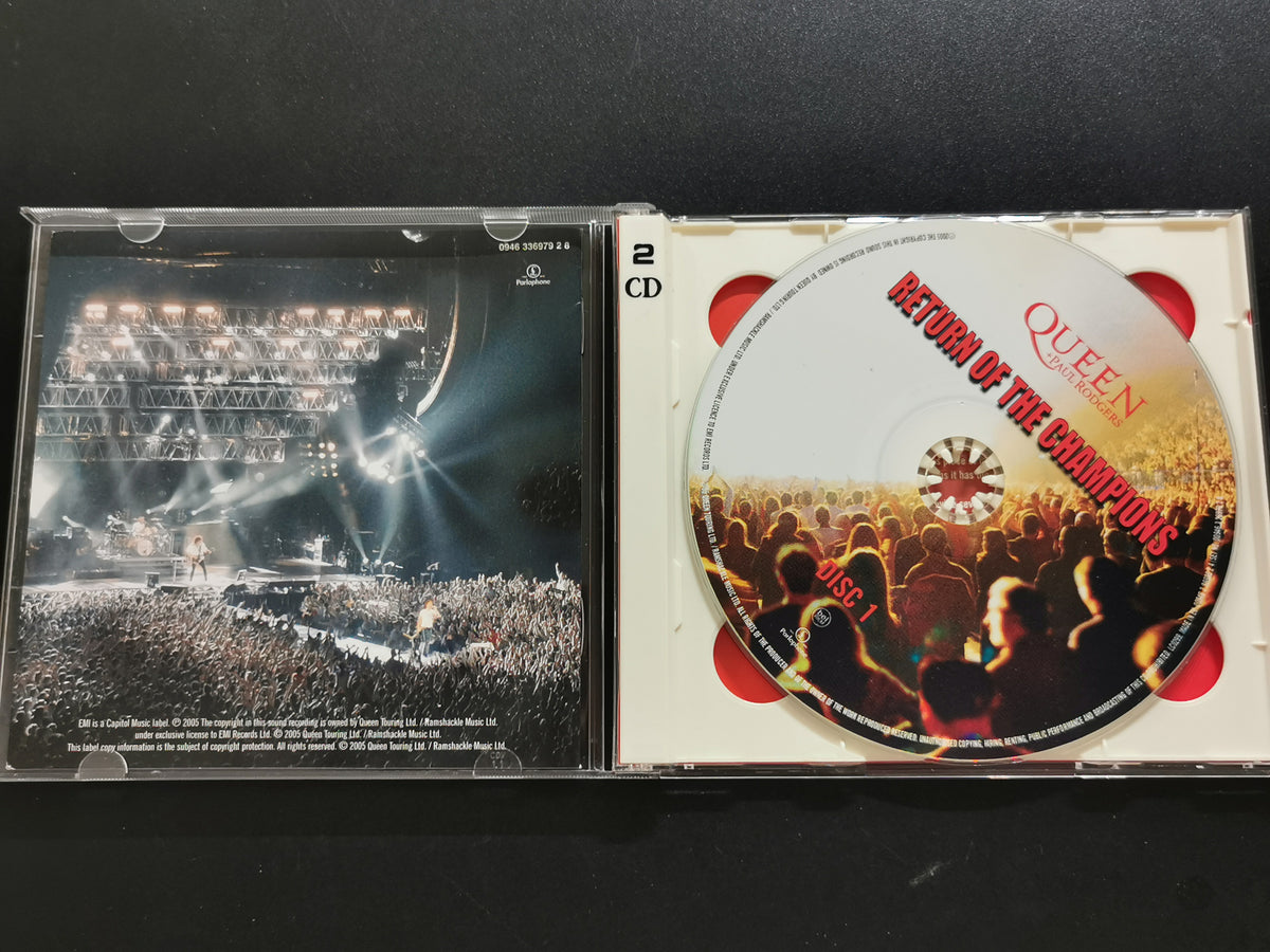 Queen + Paul Rodgers – Return of the Champions (2 CD)