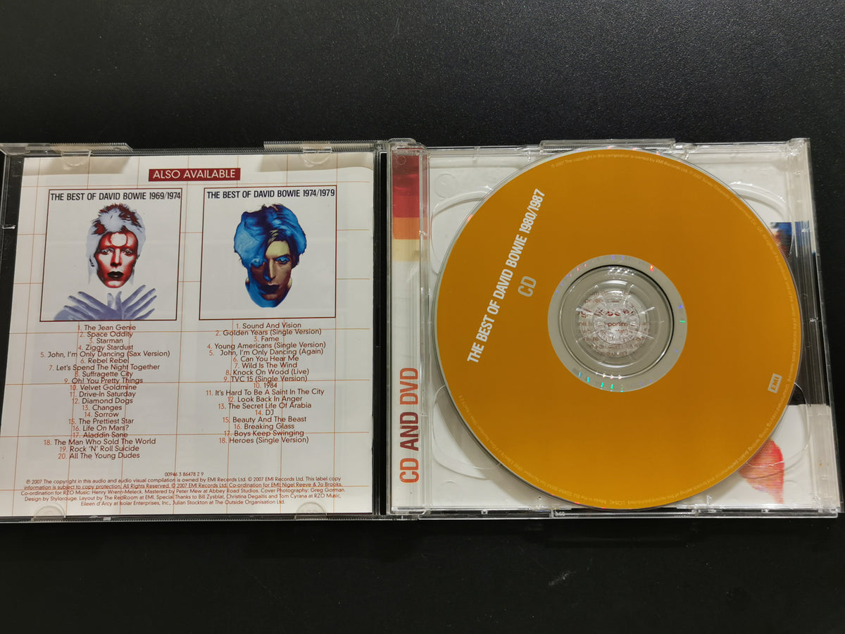 David Bowie – The Best of David Bowie 1980/1987 (CD) + (DVD)
