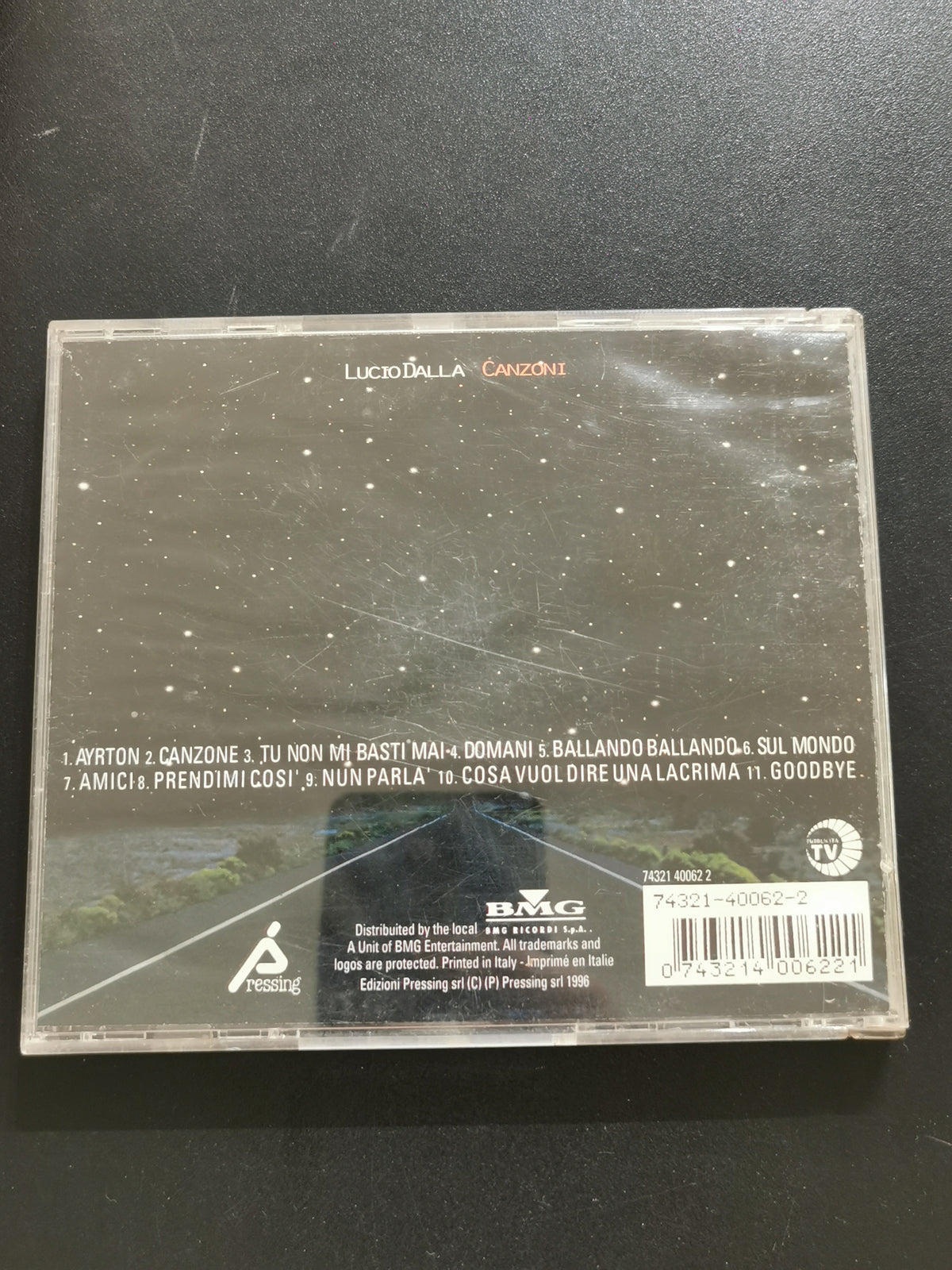 Lucio Dalla – Canzoni (CD)