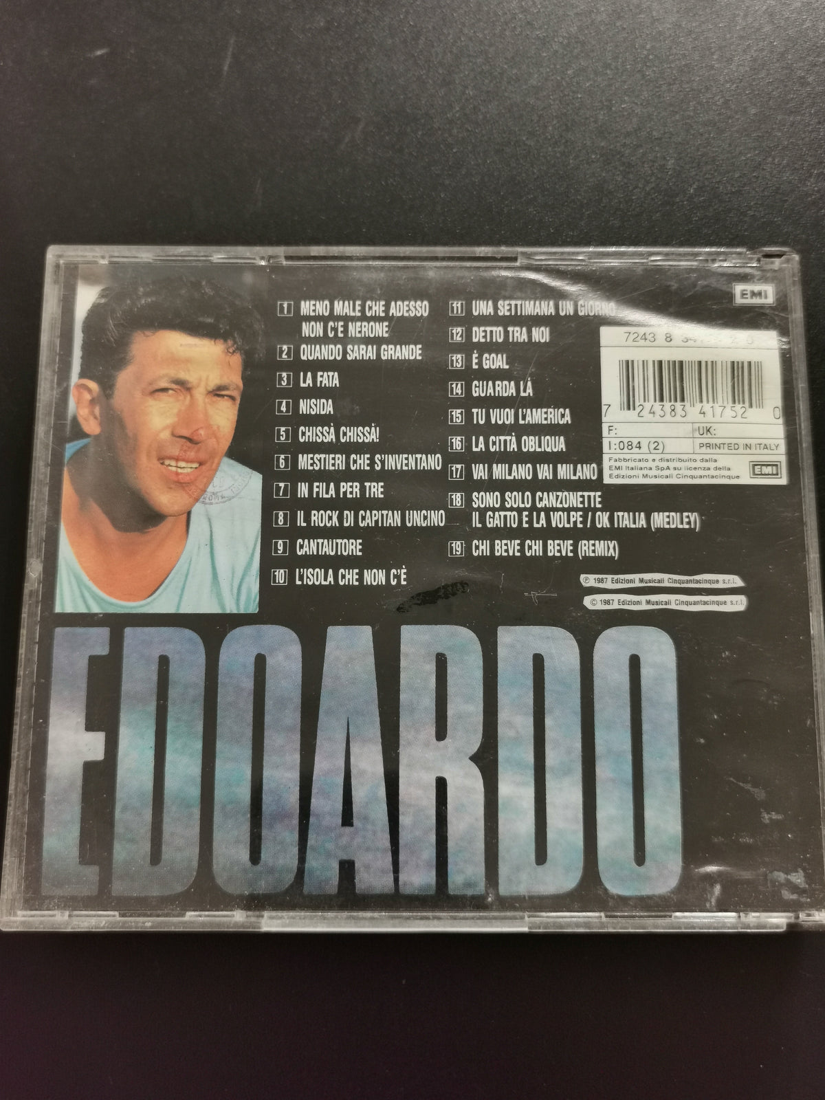 Edoardo Bennato – Edoardo Live - Album Doppio (CD)