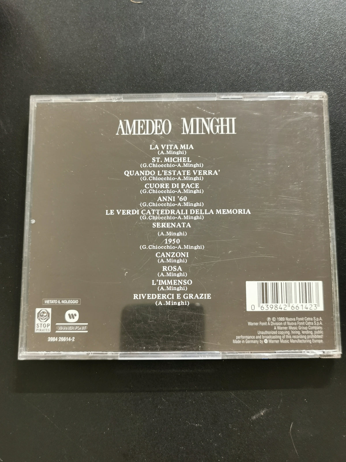 Amedeo Minghi – La Vita Mia (CD)