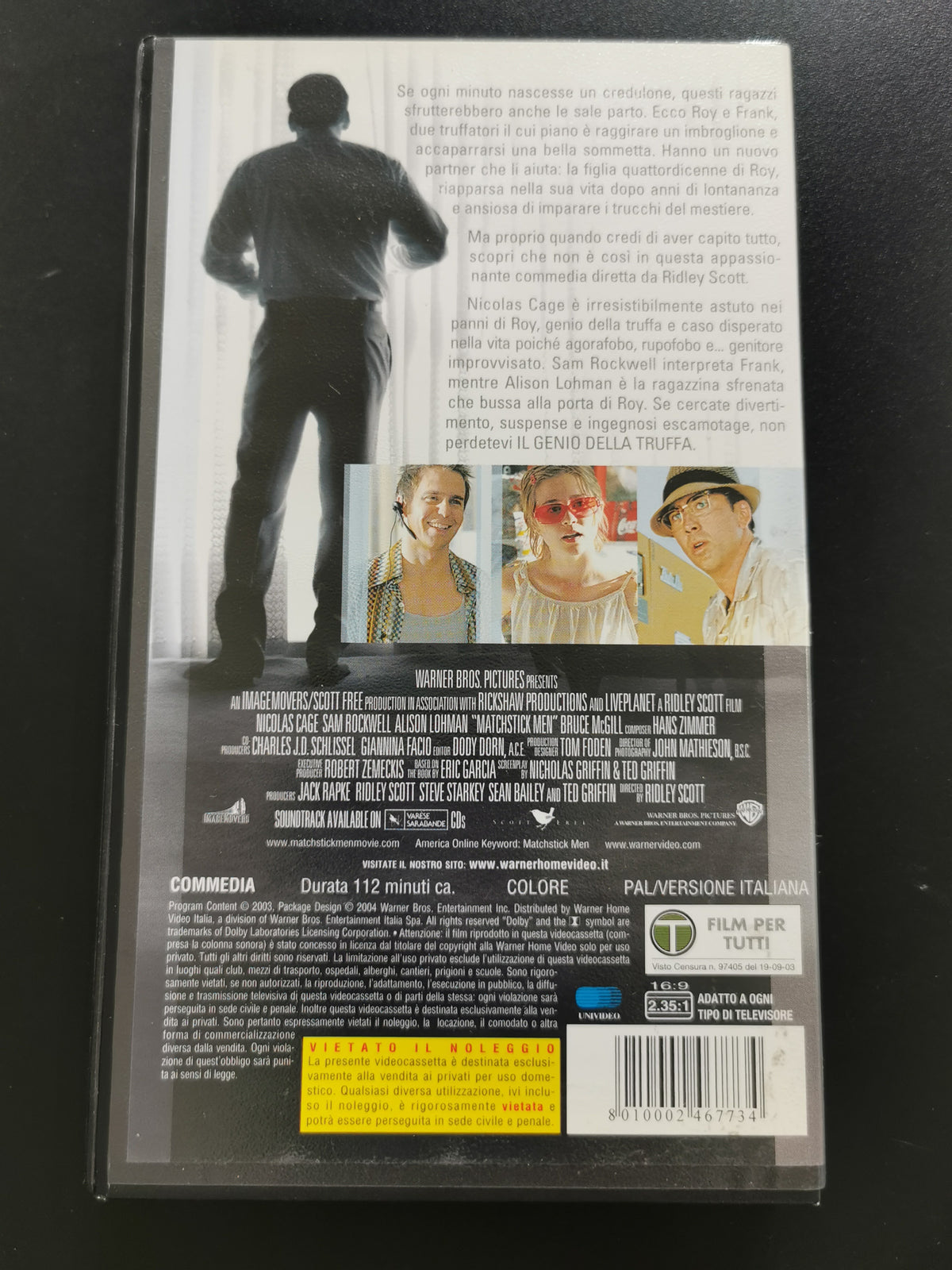 Il Genio della Truffa (VHS)