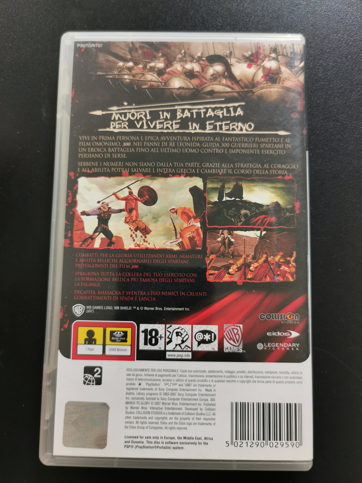 300: In Marcia per la Gloria (PSP)