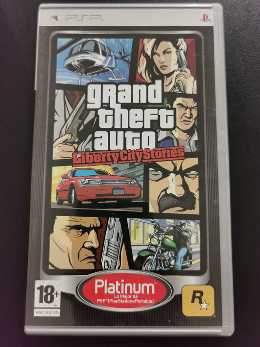 Grand Theft Auto: Liberty City Stories Platinum (PSP) - No Map