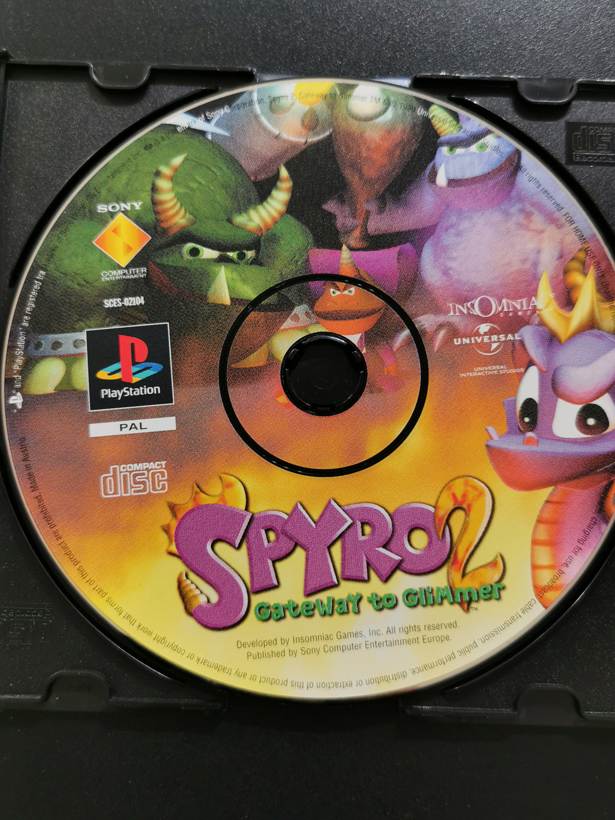 Spyro 2: Gateway to Glimmer (PS1) – Loose