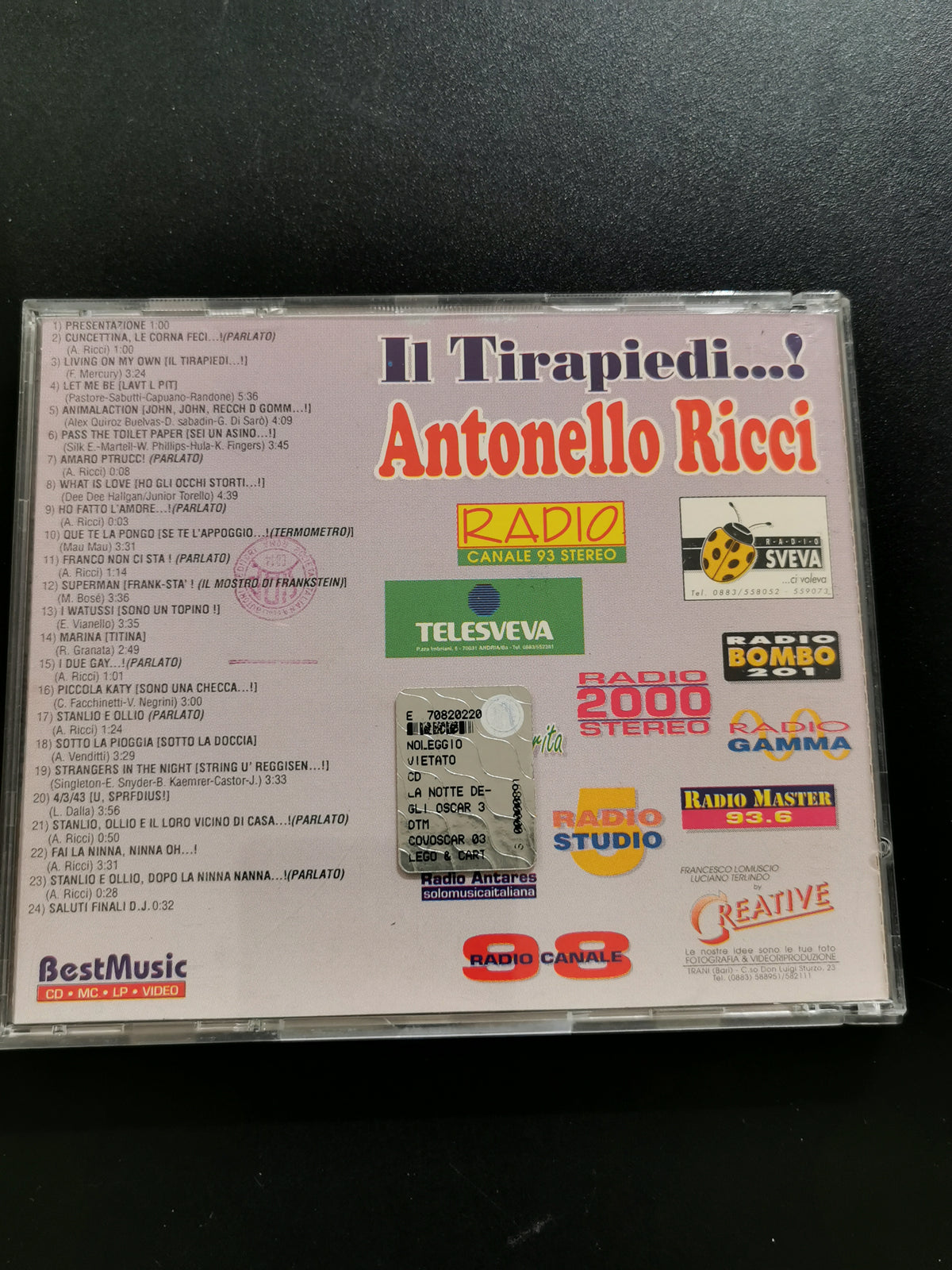 Il Tirapiedi…! – Antonello Ricci (CD)