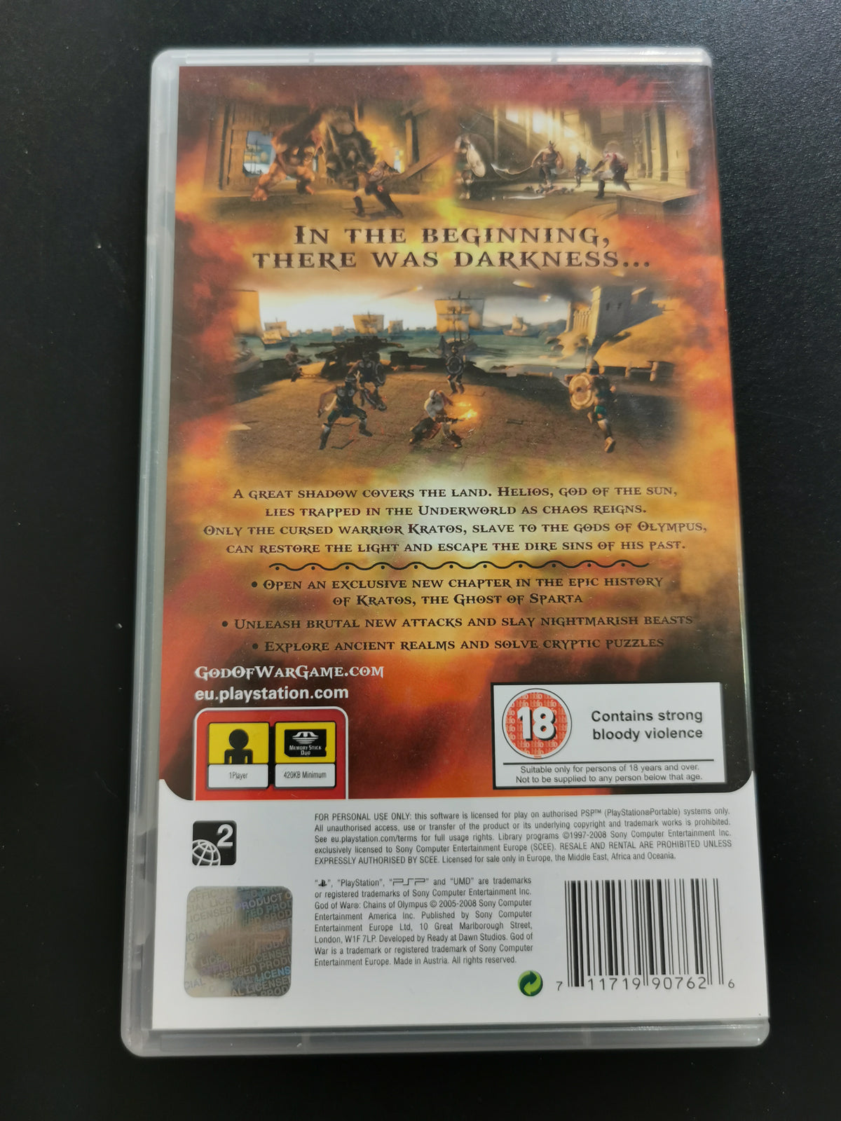 God of War: Chains of Olympus (PSP)