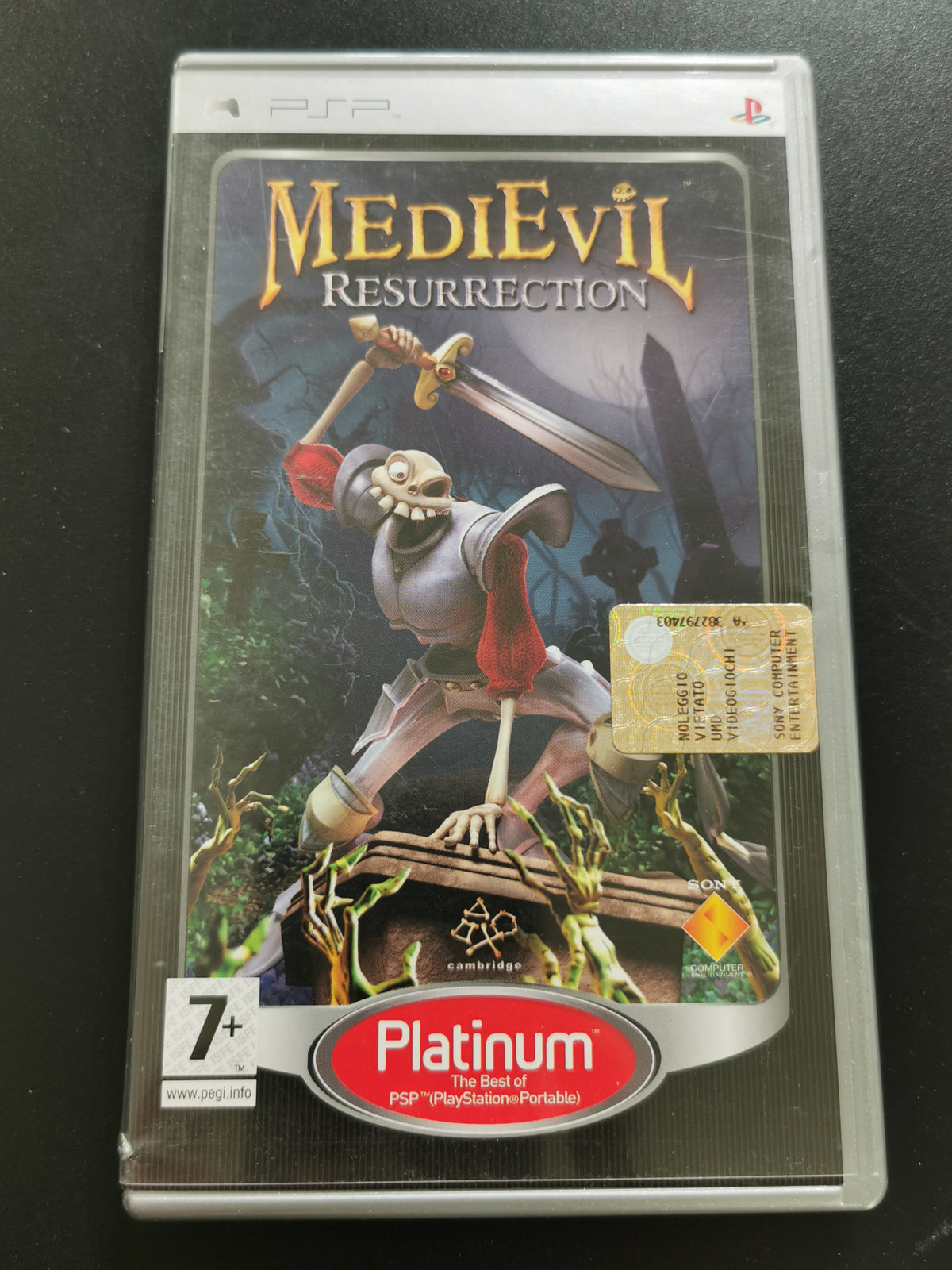 MediEvil: Resurrection Platinum (PSP)