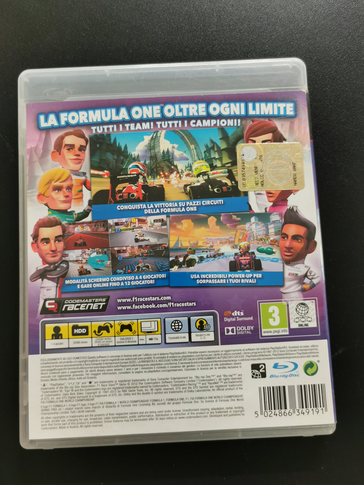 F1 Race Stars (PS3)