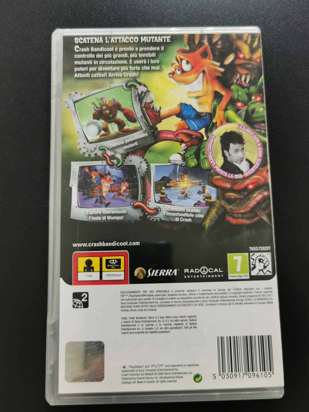 Crash: Il Dominio sui Mutanti (PSP)