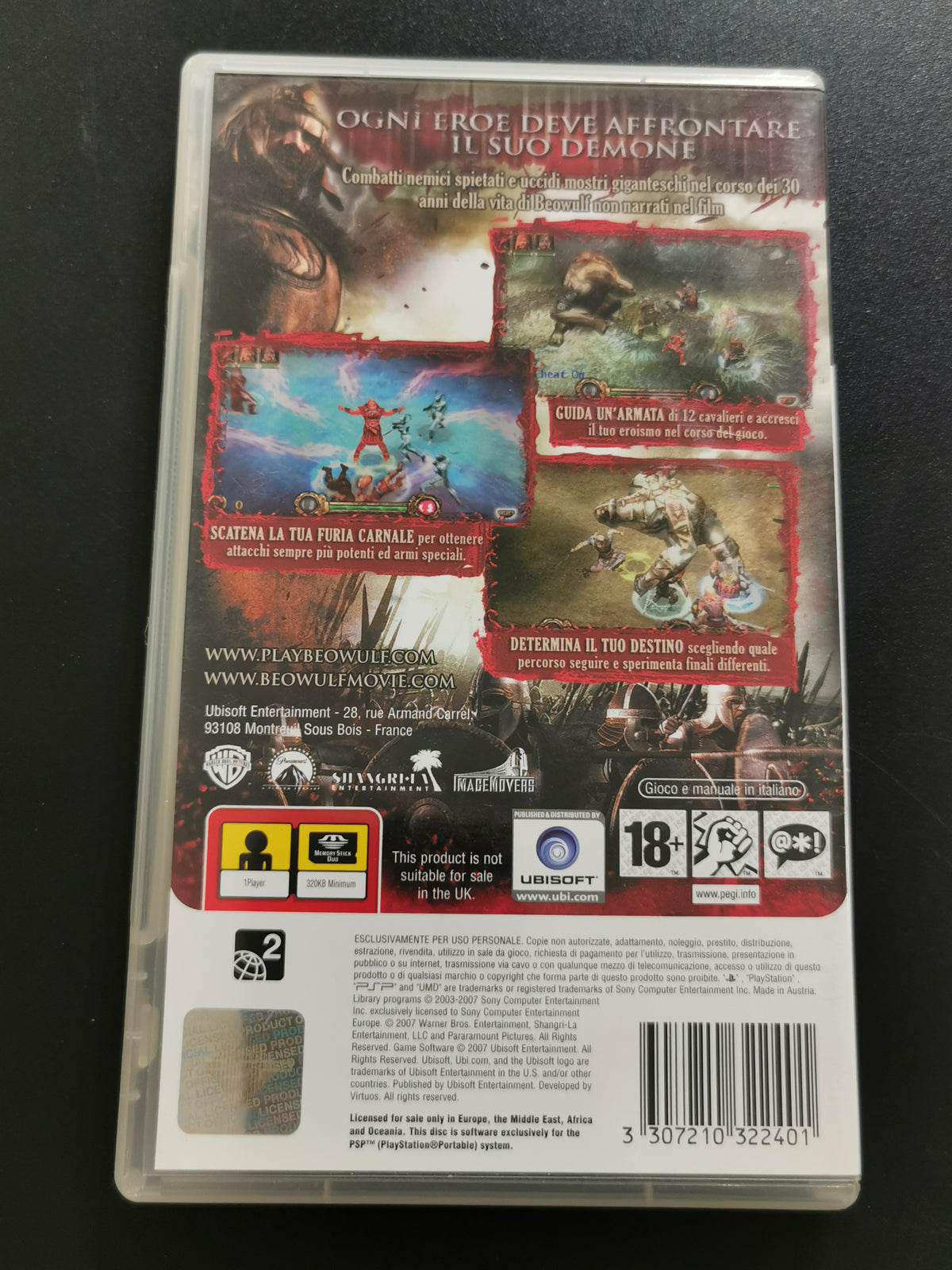 La leggenda di Beowulf: Il Videogioco (PSP)