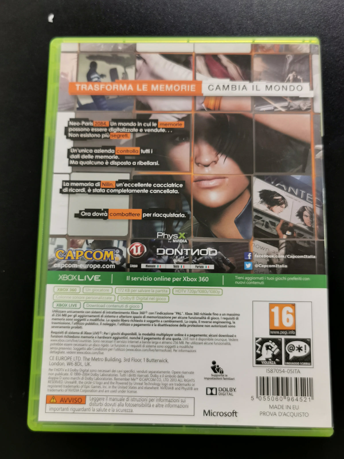 Remember Me (Xbox 360)
