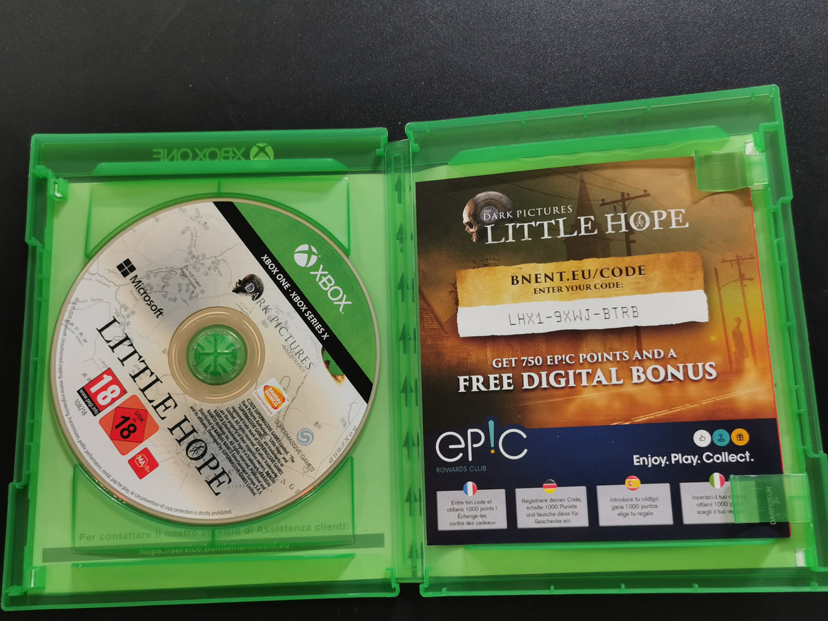 The Dark Pictures Anthology: Little Hope (Xbox One)