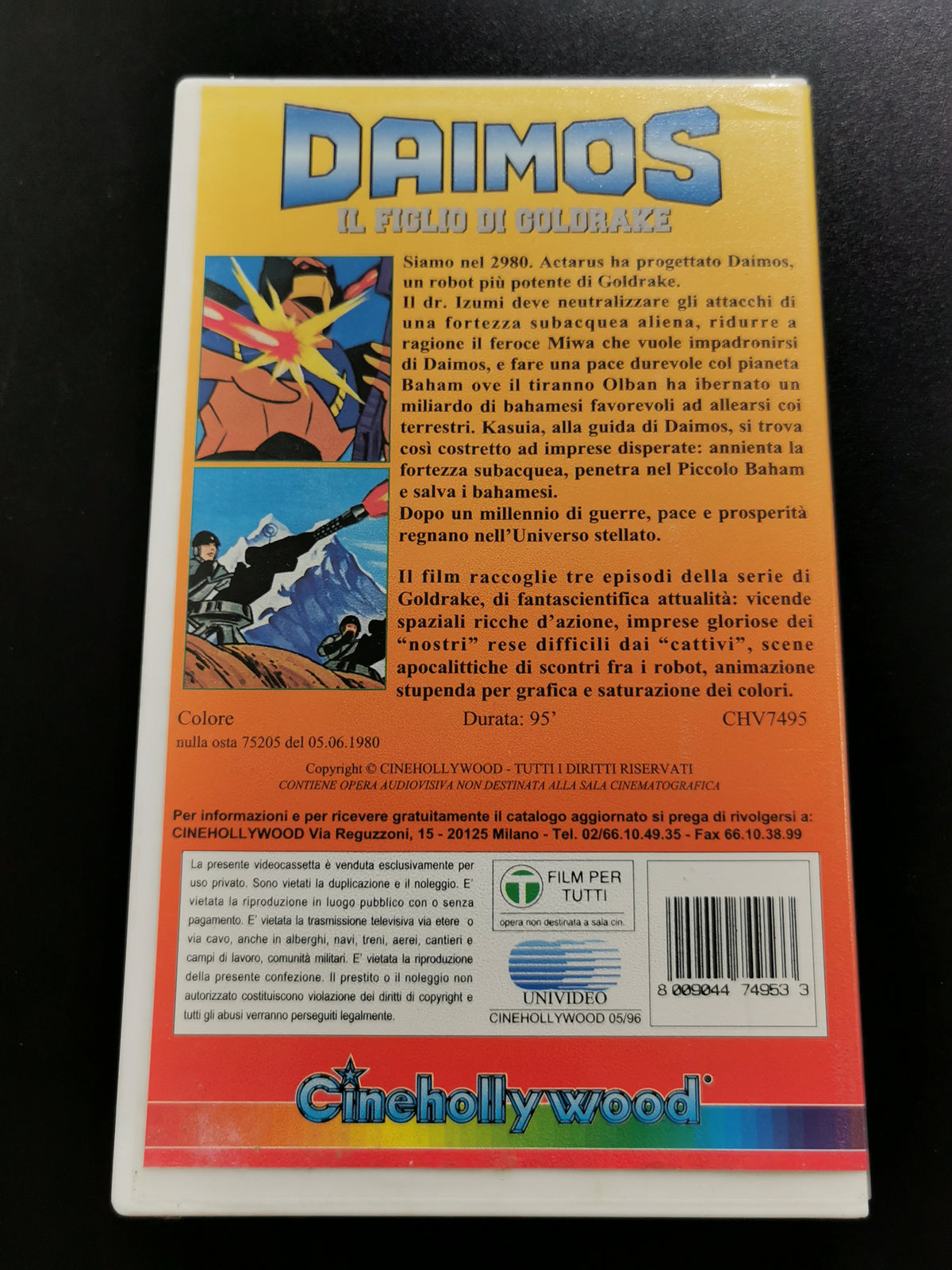 Daimos – Il figlio di Goldrake (VHS)