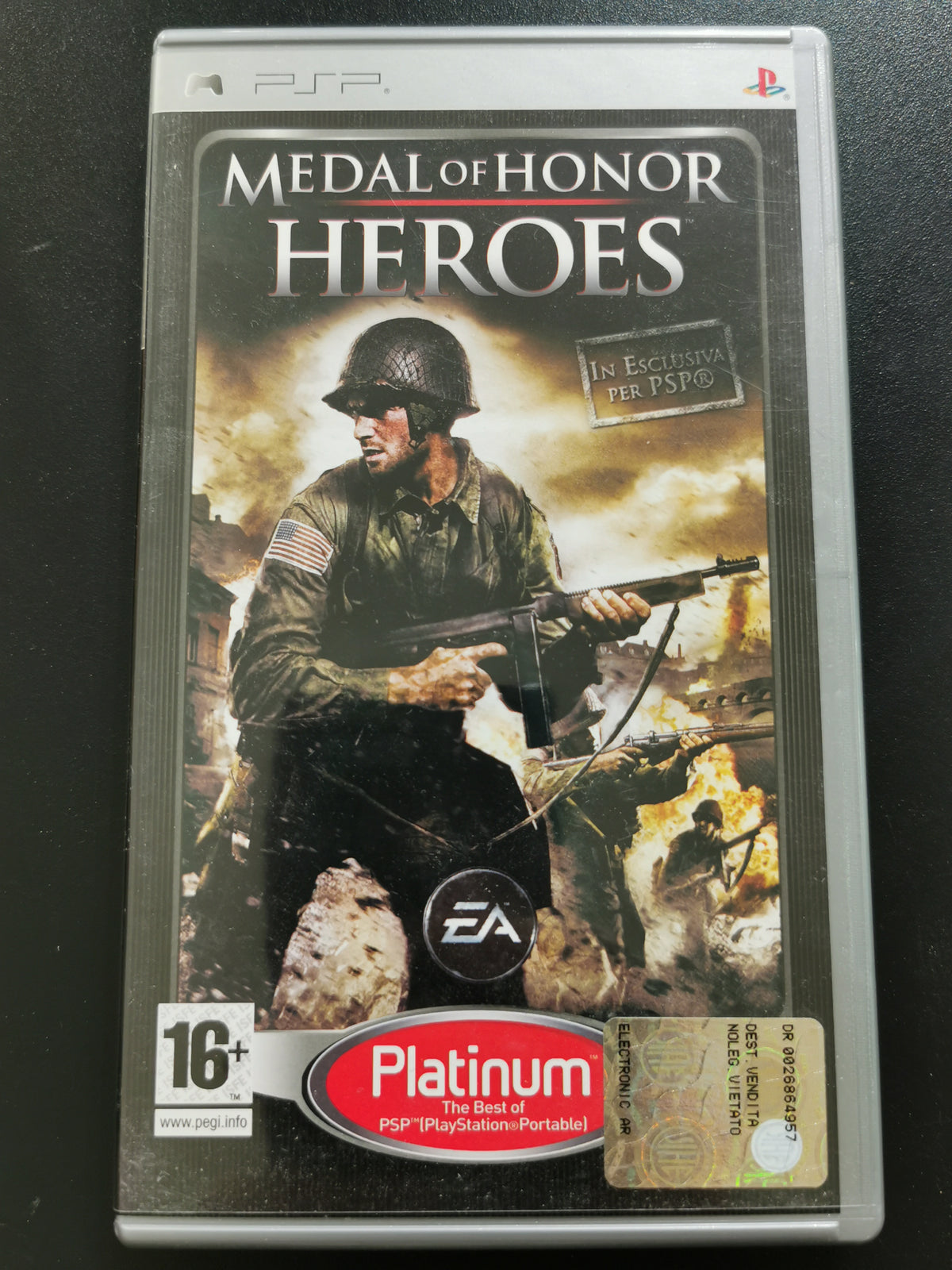 Medal of Honor: Heroes - Platinum (PSP)