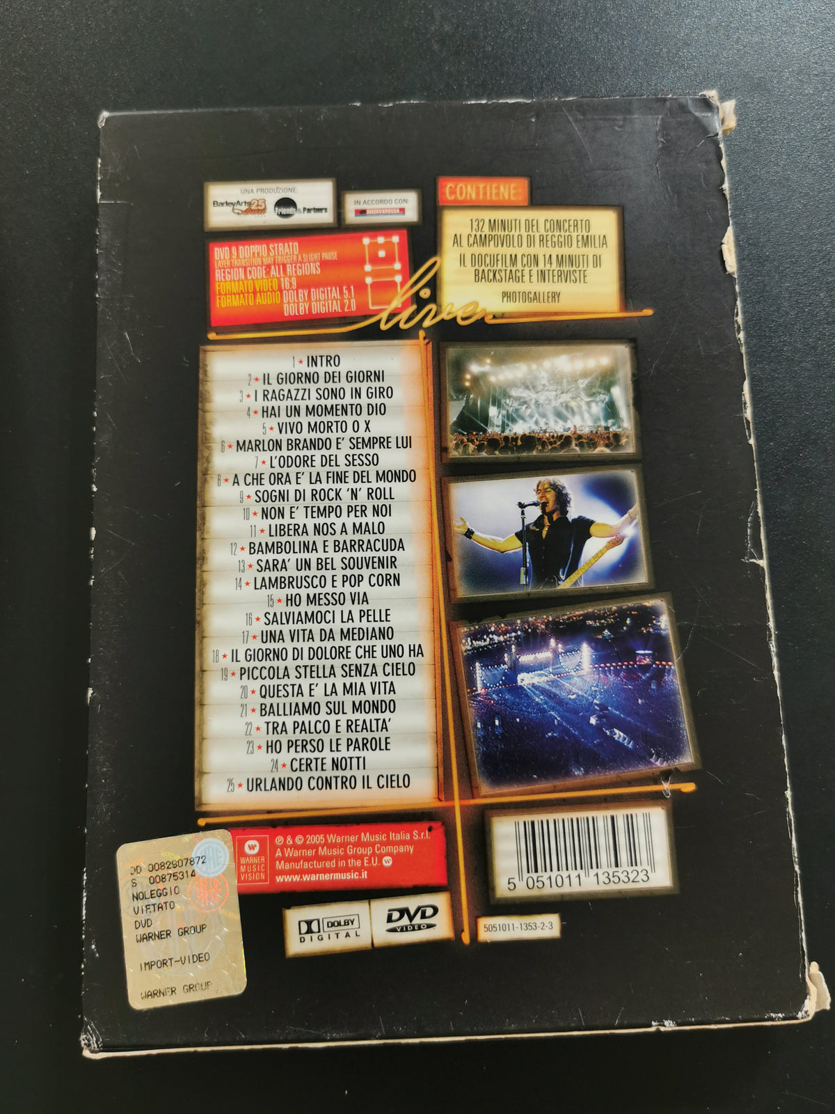 Ligabue – Campovolo 2005 (DVD)