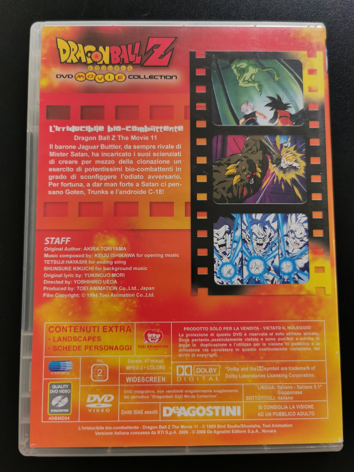 Dragon Ball Z - L’Irriducibile Bio-Combattente (DVD)