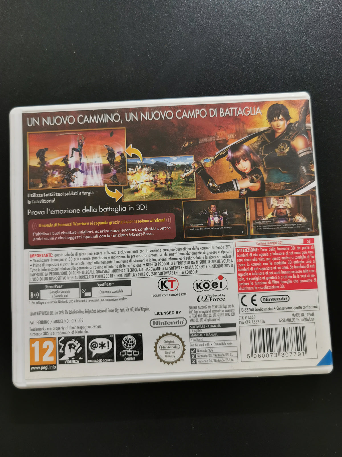 Samurai Warriors: Chronicles (3DS)