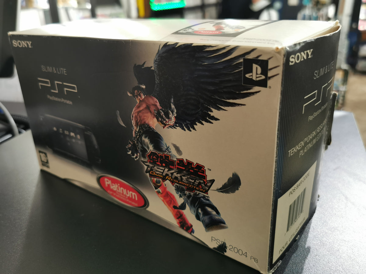 Sony PSP-2004 Slim & Lite Piano Black – Tekken Dark Resurrection Platinum Edition (PSP)