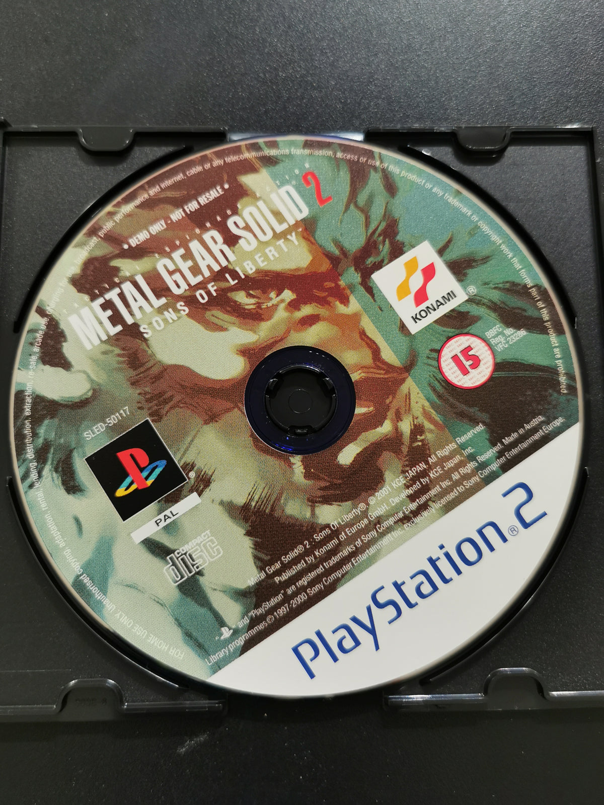 Metal Gear Solid 2: Sons of Liberty - Demo (PS2)