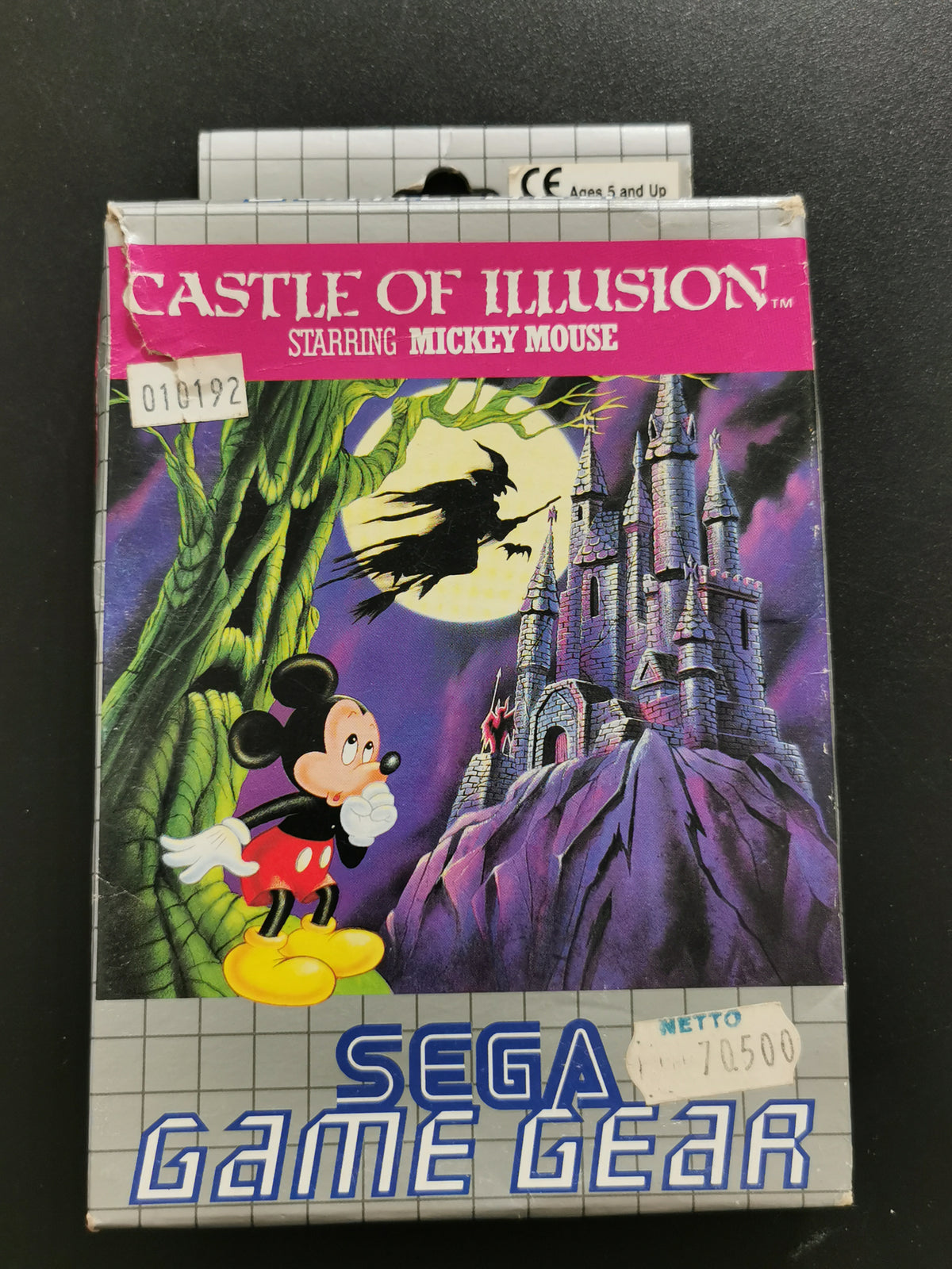 Castle of Illusion Starring Mickey Mouse (Game Gear) – Senza manuale