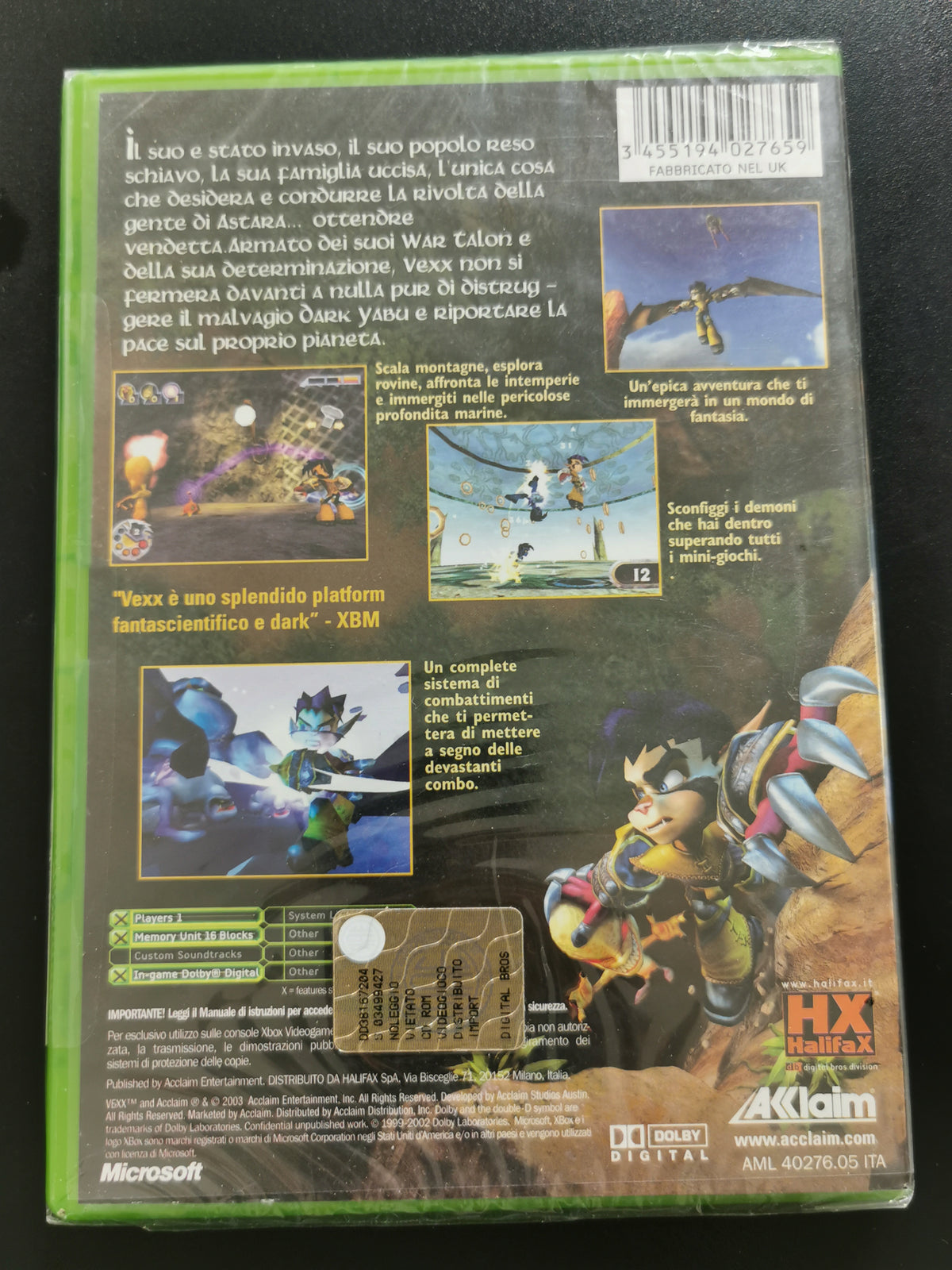 Vexx (Xbox) *Nuovo