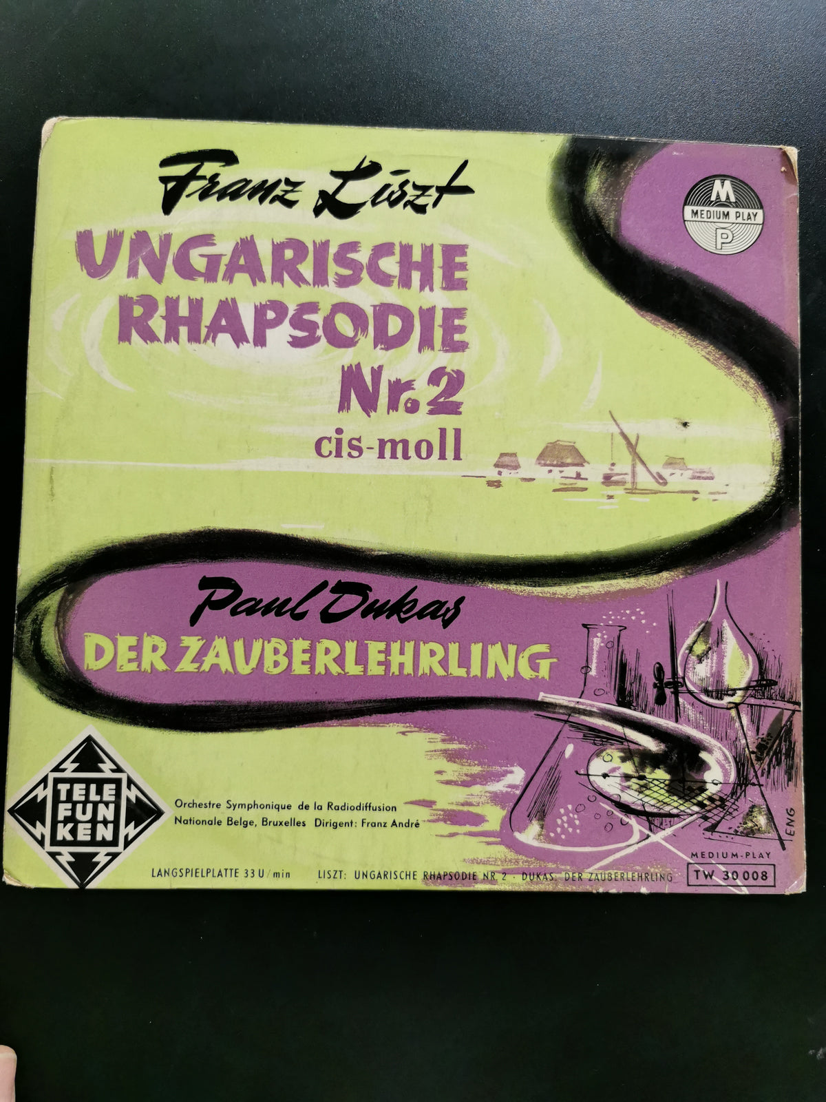 Franz Liszt / Paul Dukas - Ungarische Rhapsodie Nr. 2 / Der Zauberlehrling (LP)