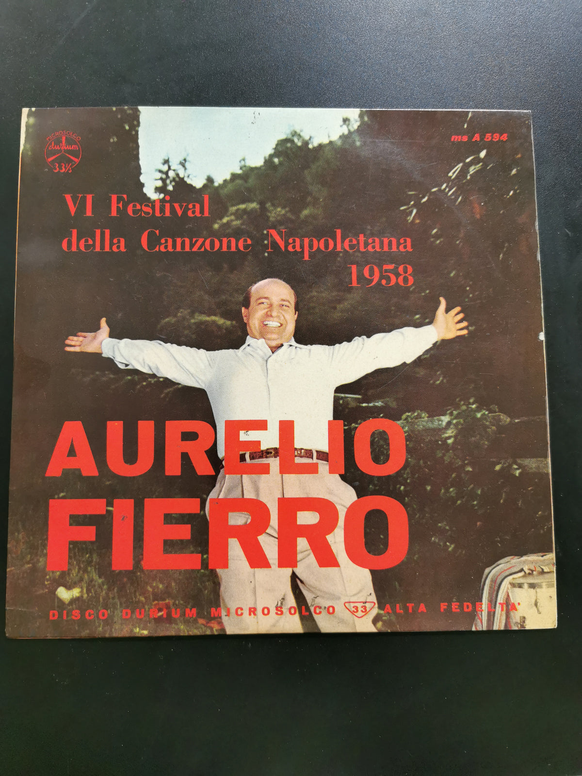 Aurelio Fierro - VI Festival della Canzone Napoletana 1958 (LP)