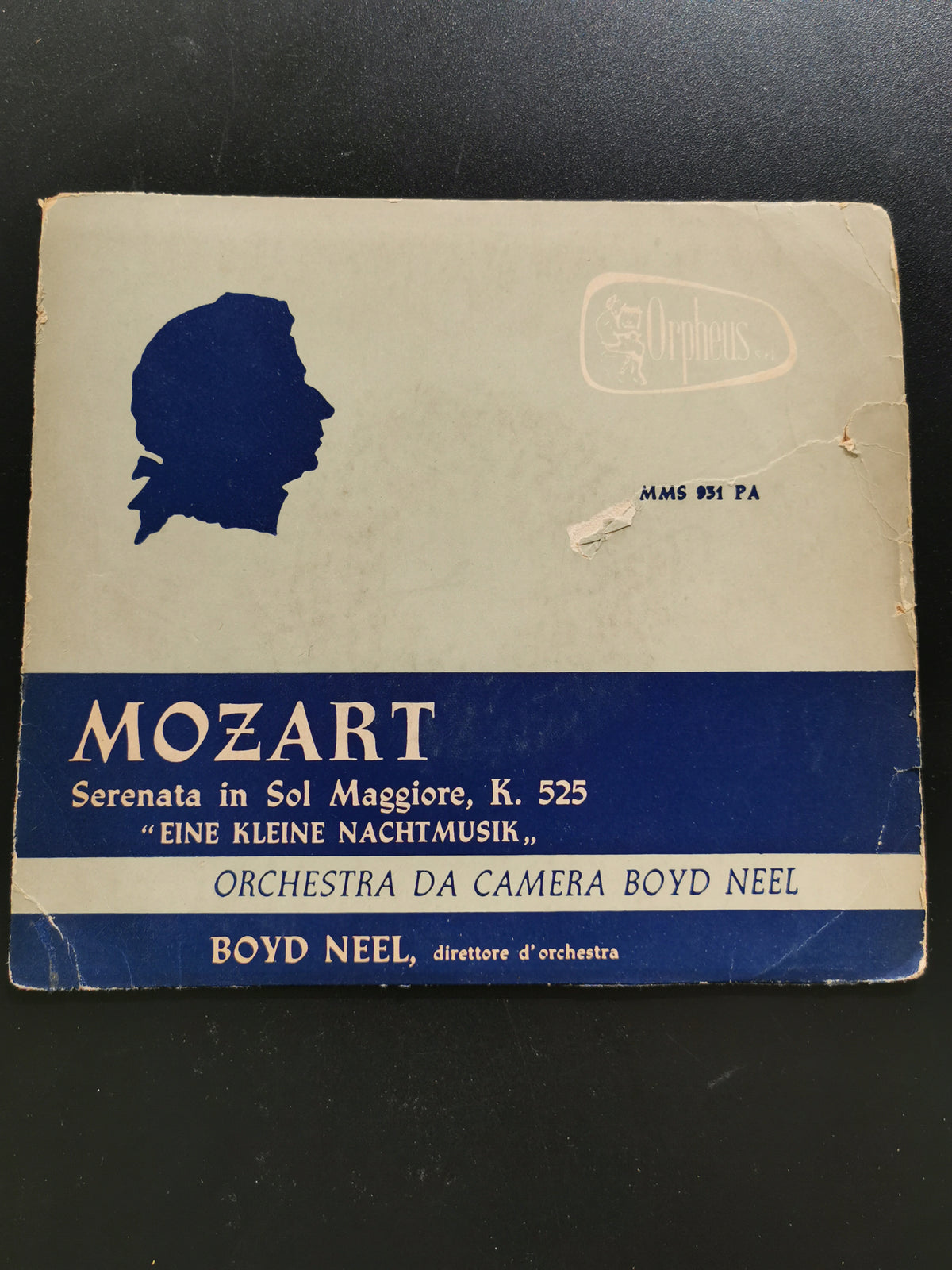 Mozart - Serenata in Sol Maggiore K. 525 “Eine Kleine Nachtmusik” - Boyd Neel (EP 7")