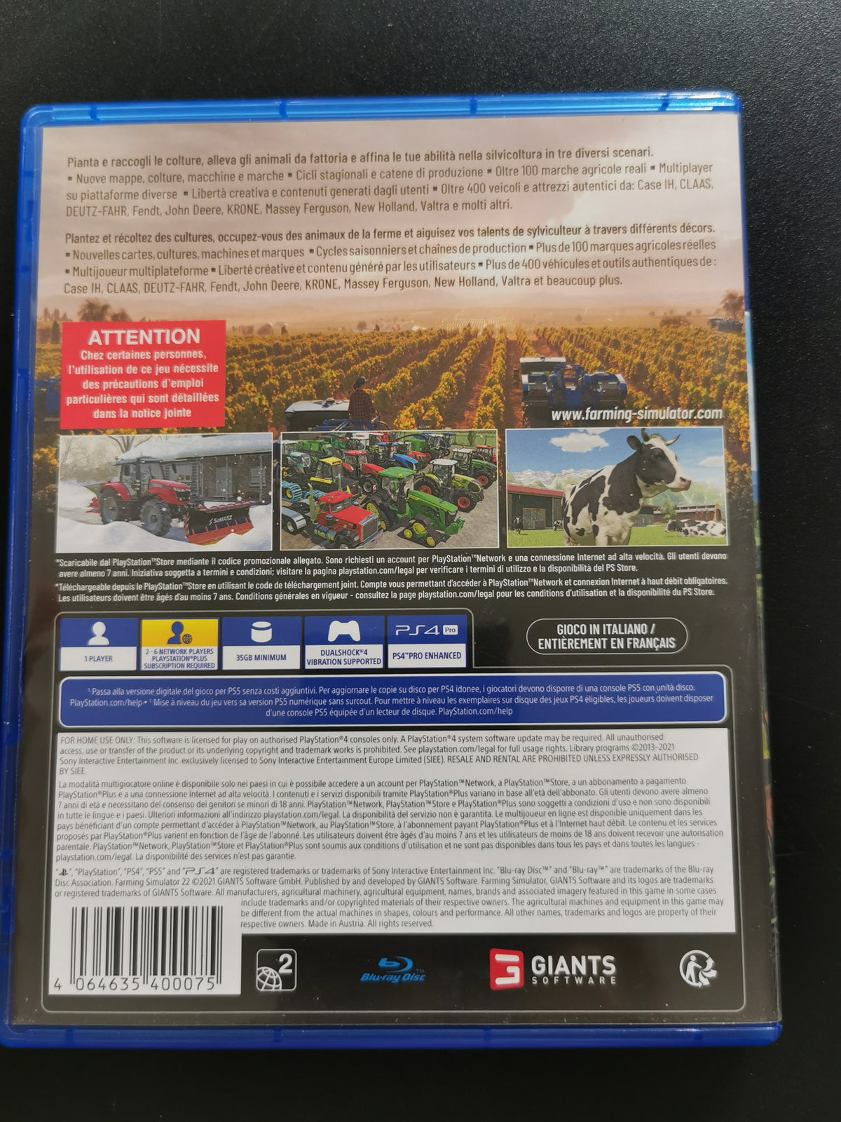 Farming Simulator 22 (PS4)