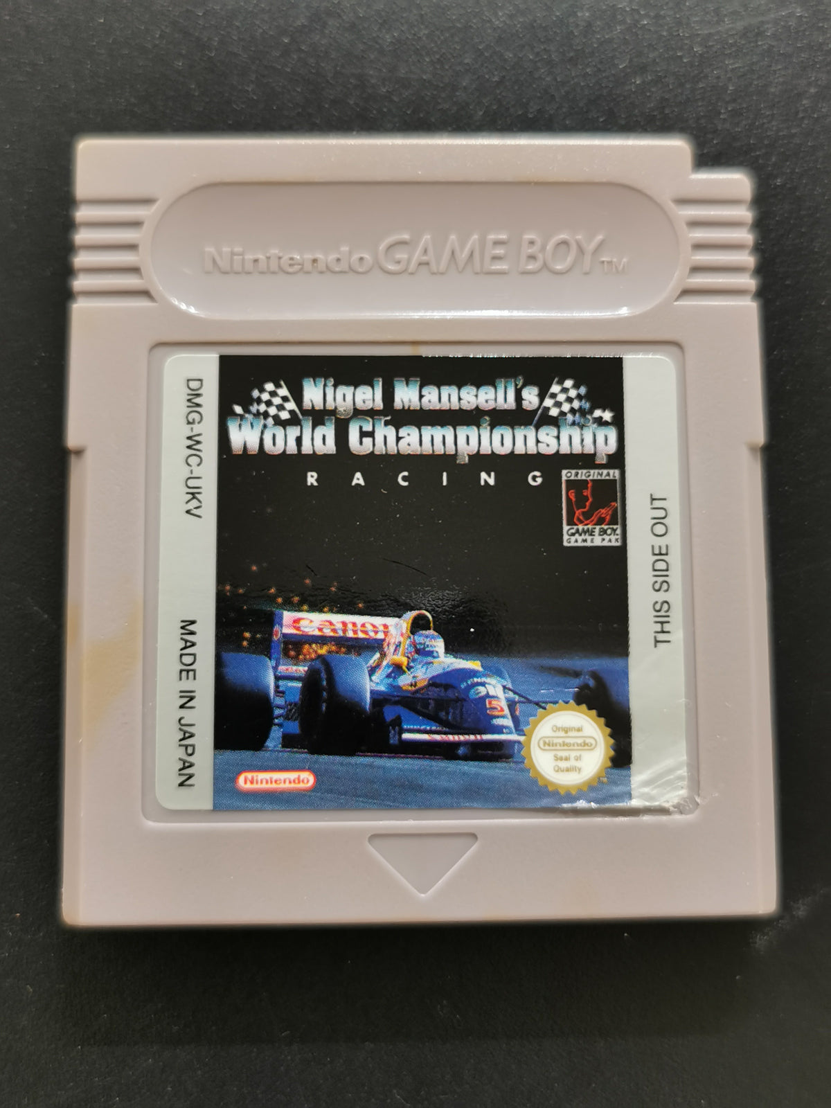 Nigel Mansell's World Championship Racing (Game Boy) - Loose