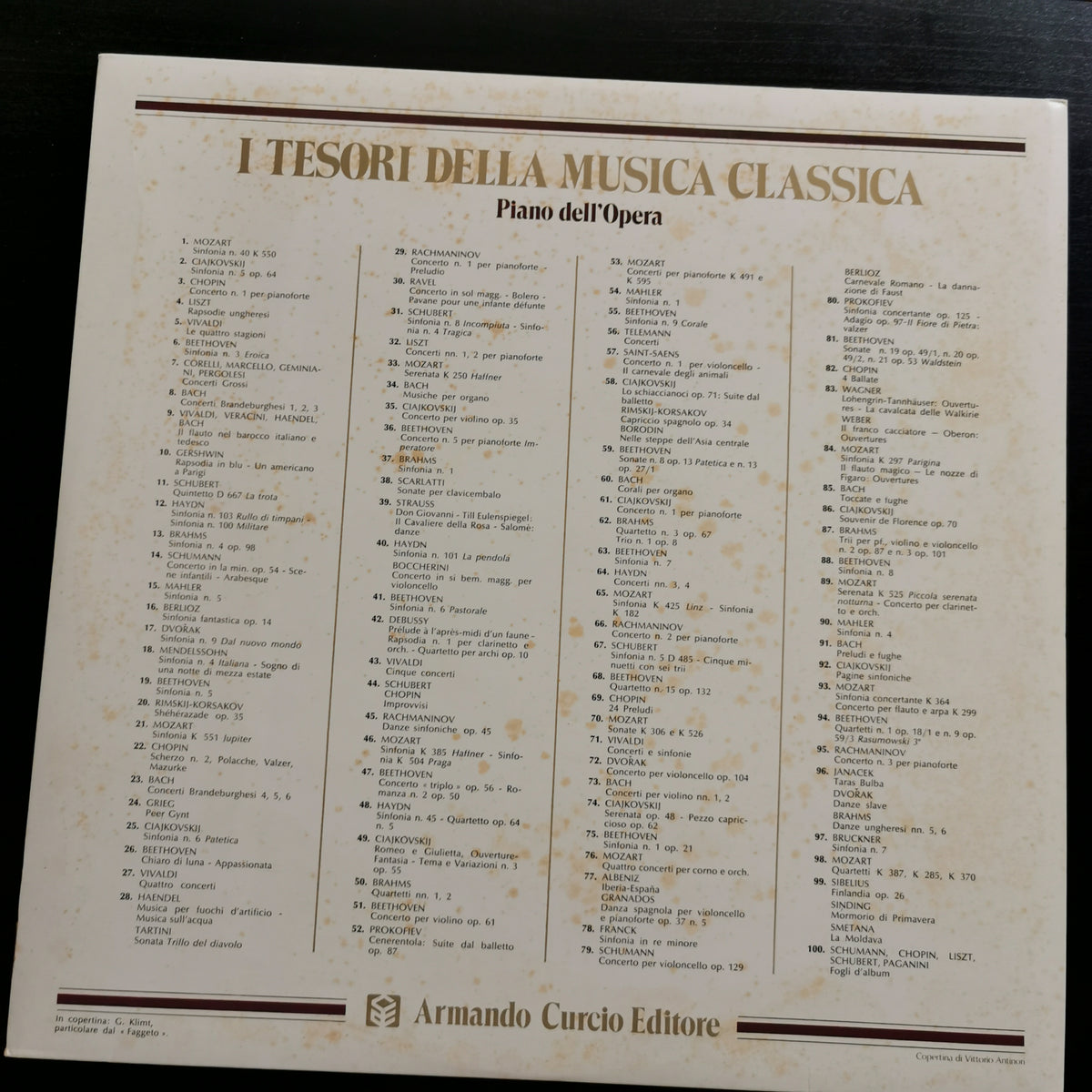 Franck - Sinfonia in re minore (LP)