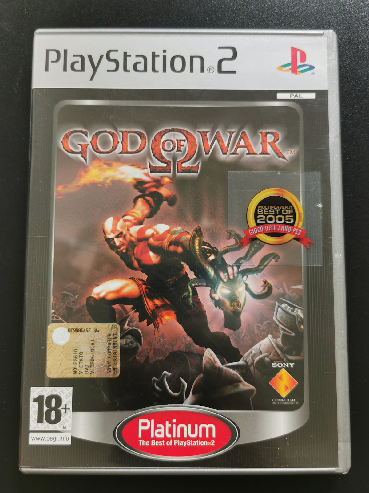 God of War - Platinum (PS2)
