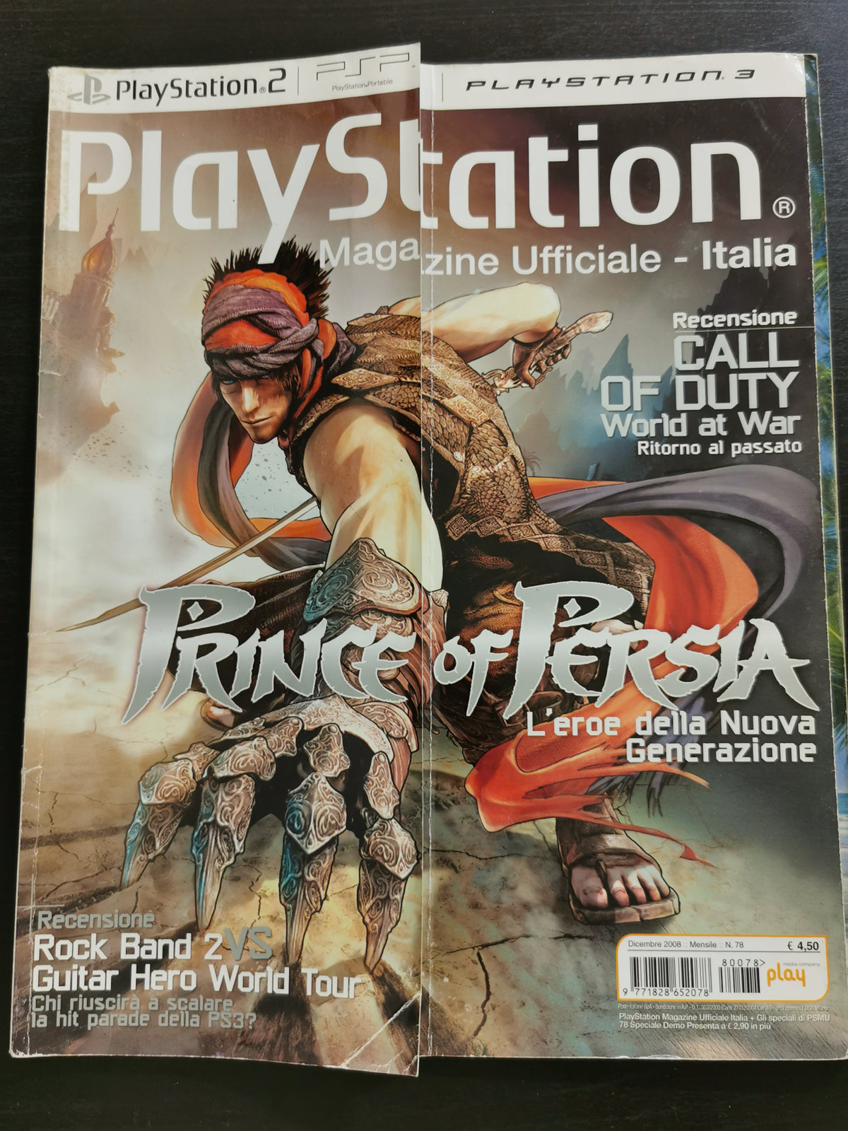 PlayStation Magazine Ufficiale Italia N. 78 - Dicembre 2008