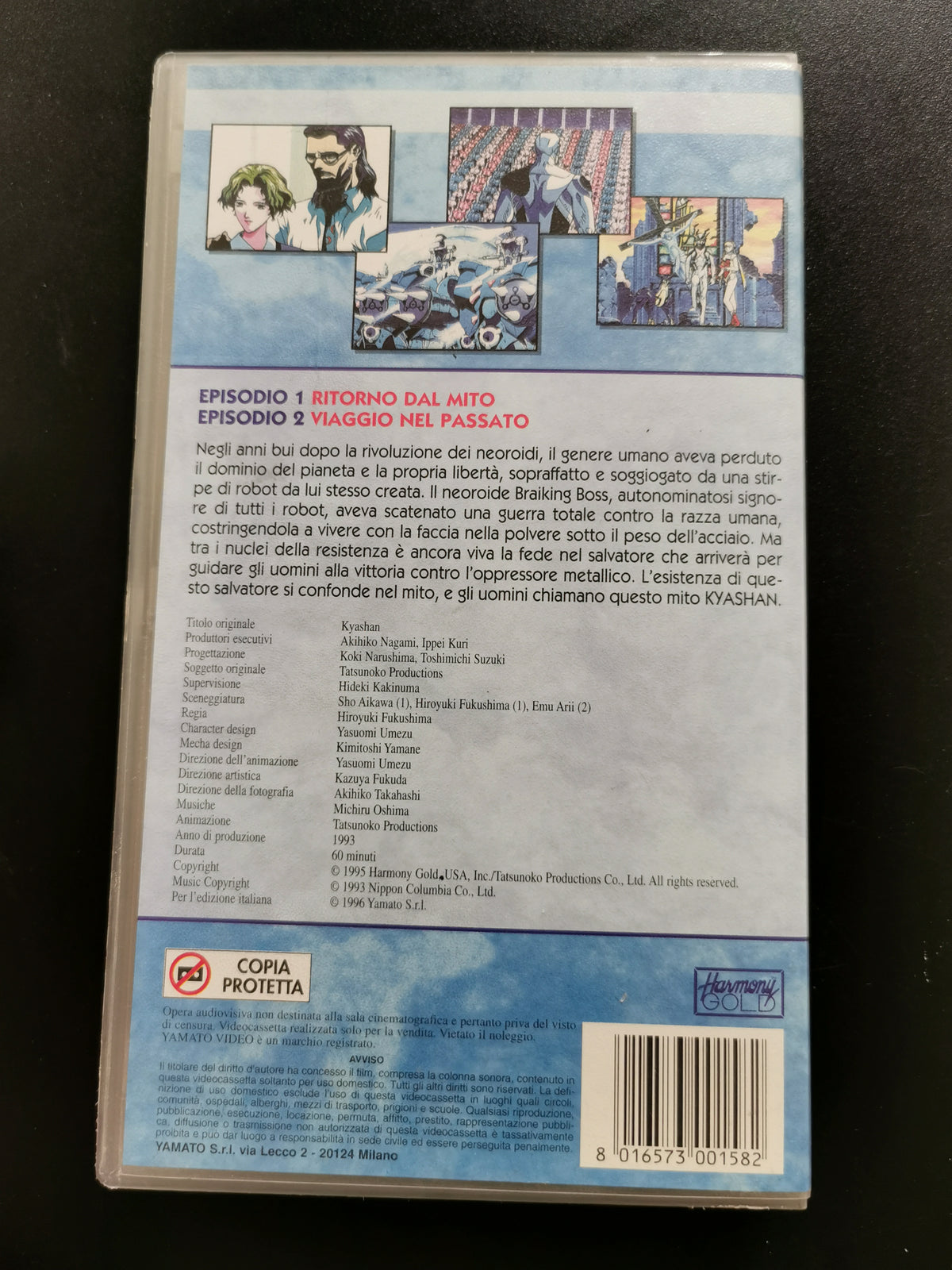 Kyashan Il Mito Vol. 1 (VHS)